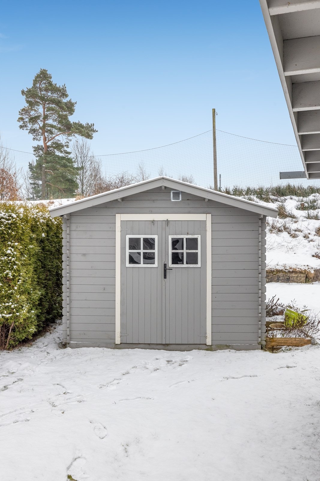 Praktisk utvendig bod Galleribilde