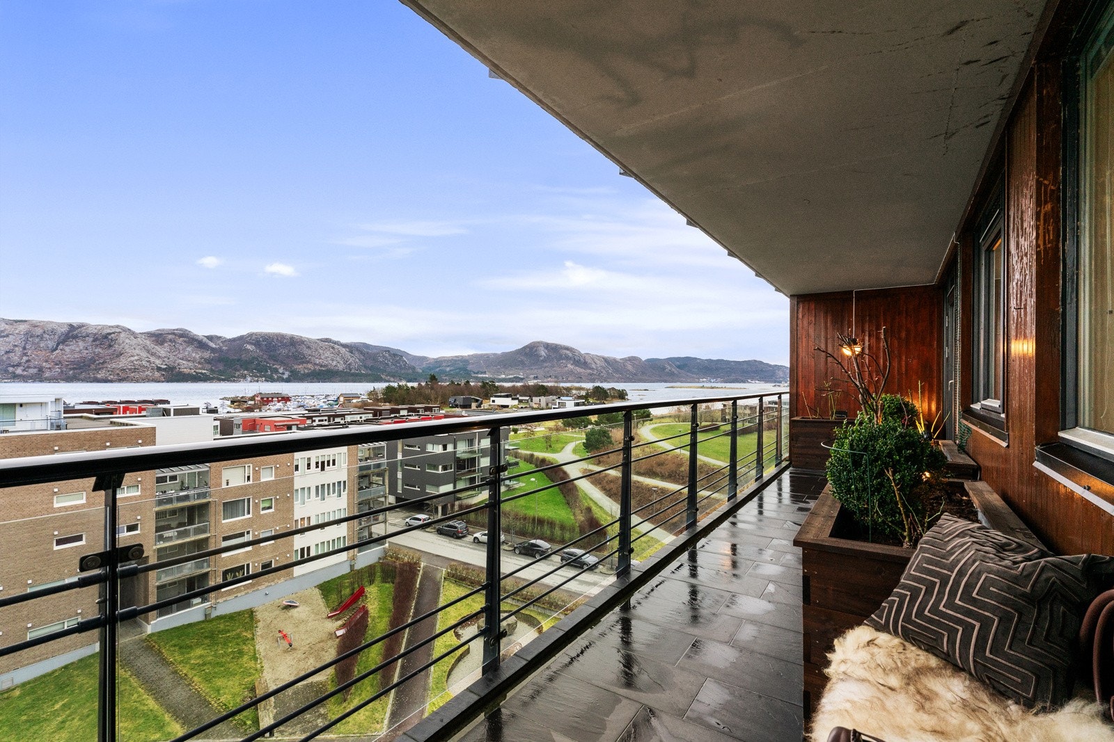 Den innerste delen av terrassen. Galleribilde