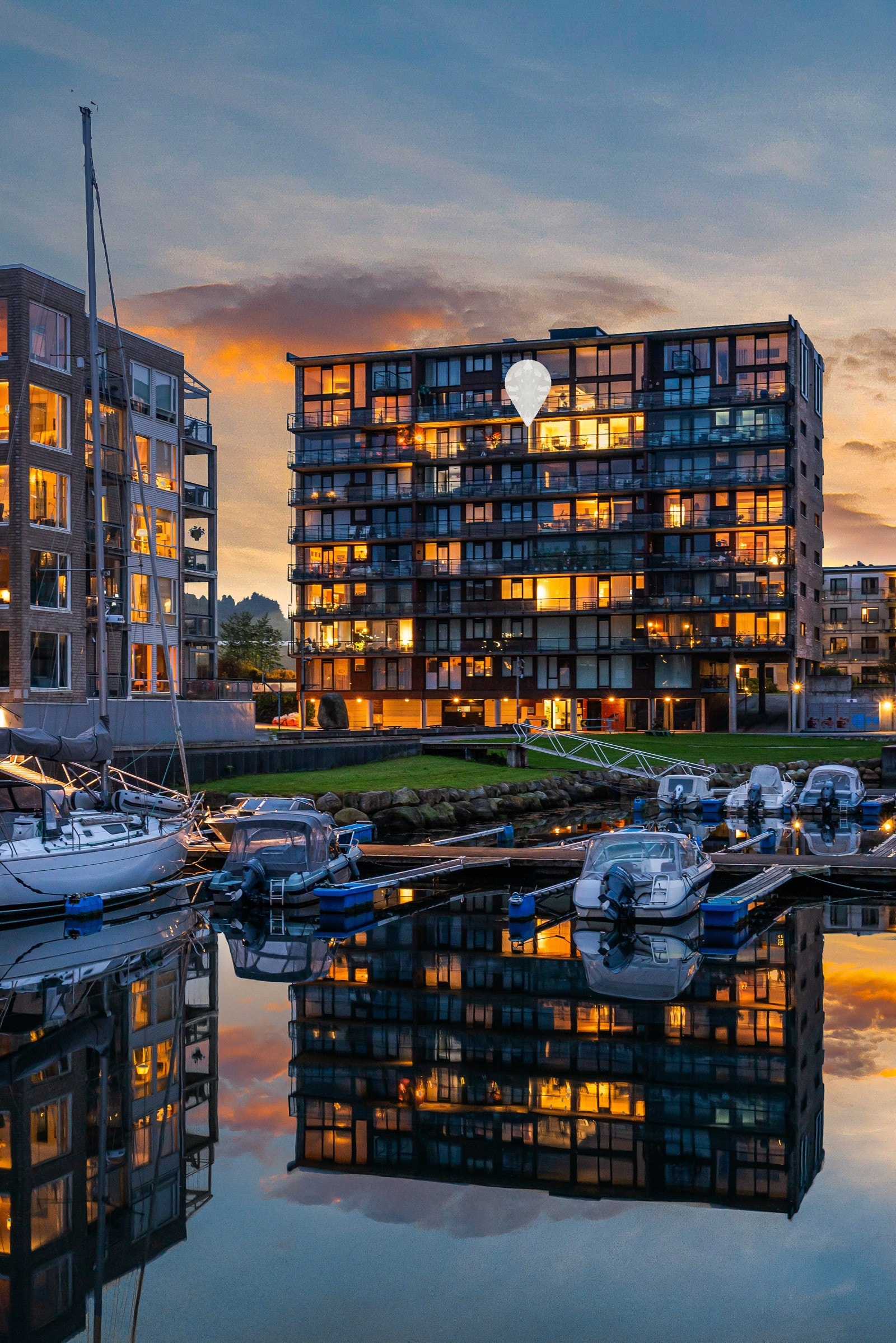 Luftig og fin beliggenhet i 8. etasje. Galleribilde