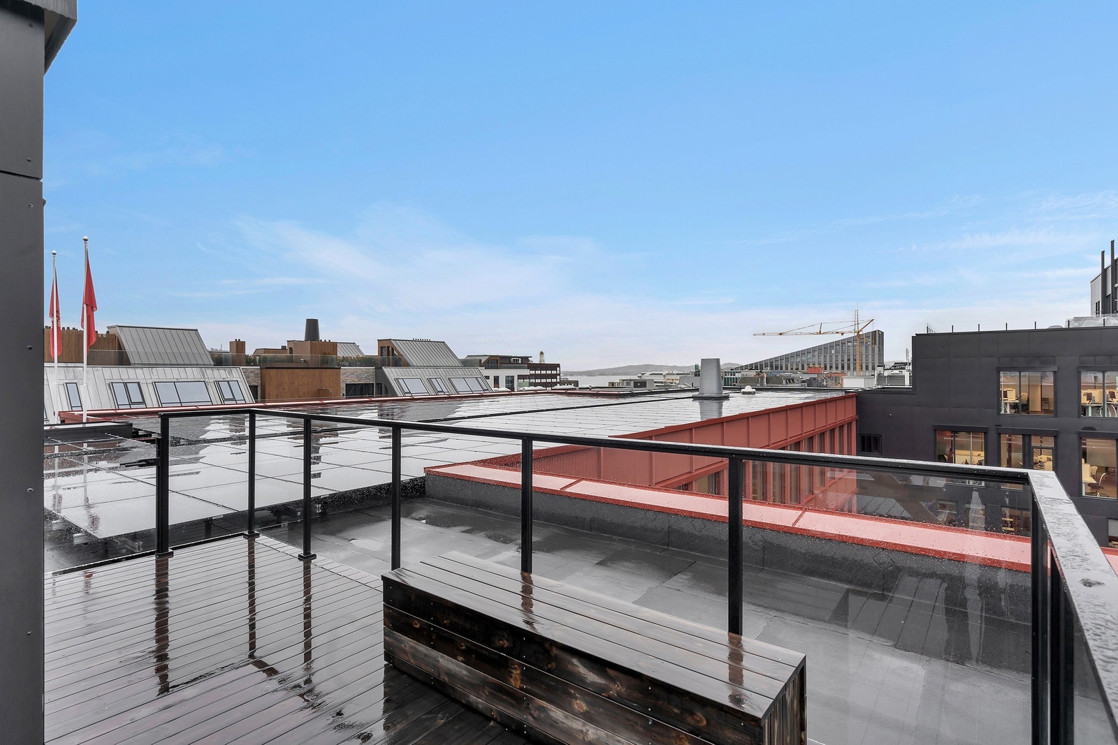 Takterrasse Galleribilde