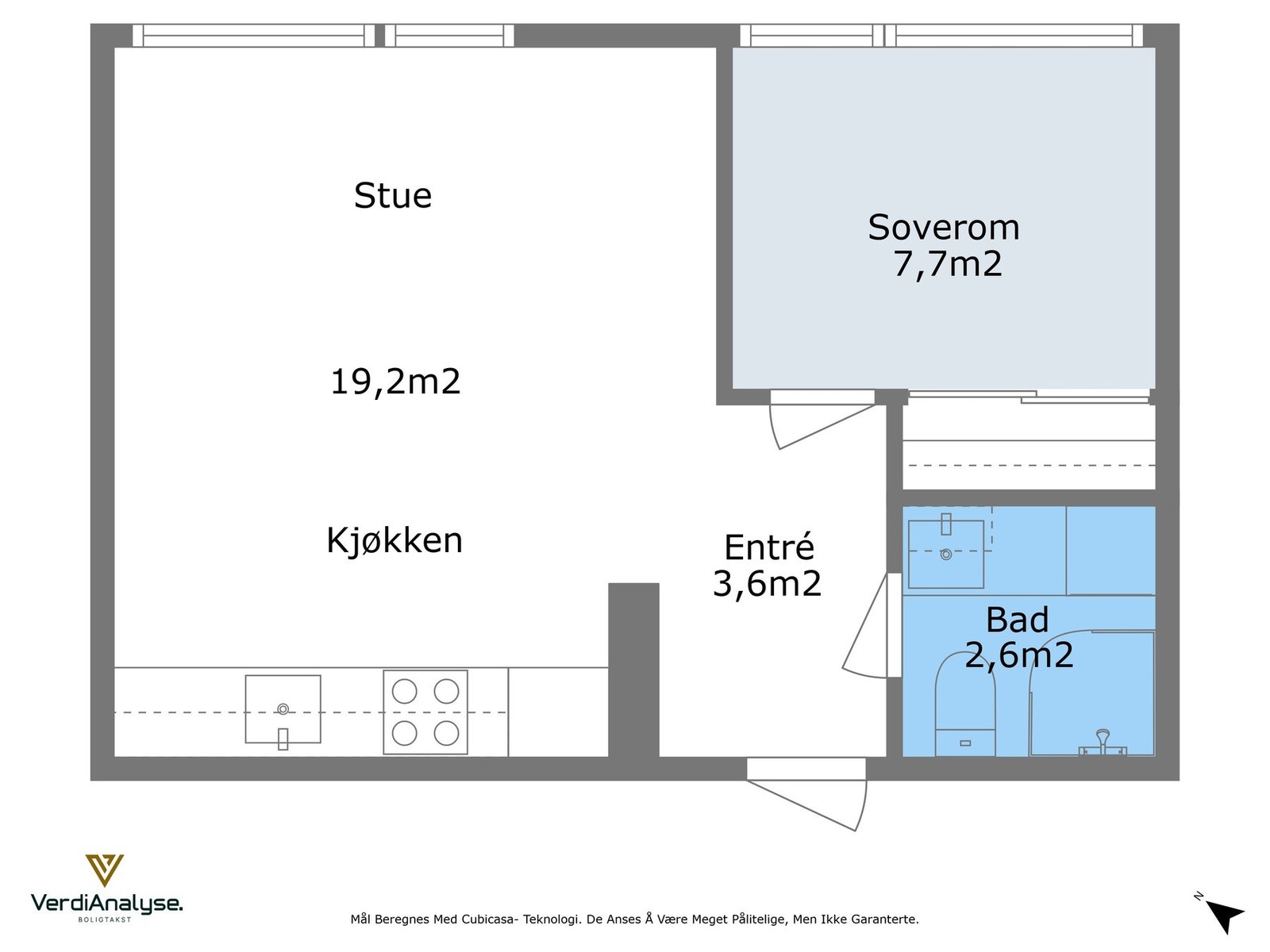 Planskisse. Galleribilde