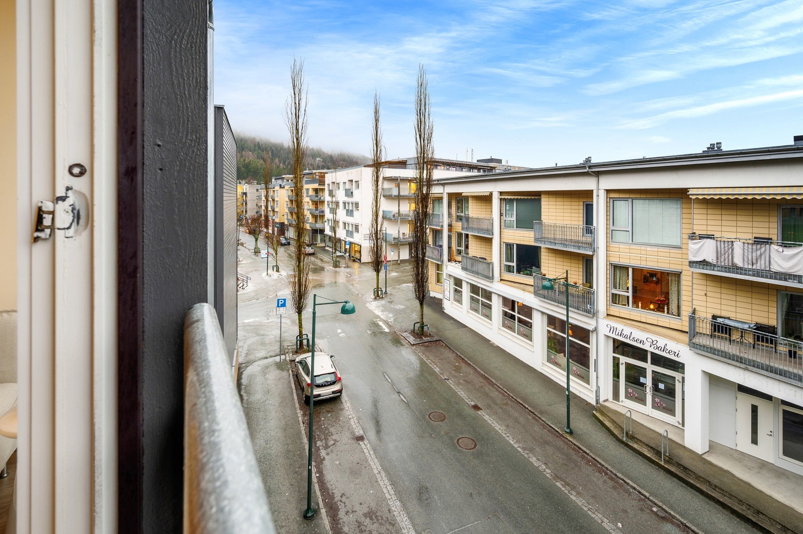 Utsikt fra den franske balkongen. Galleribilde