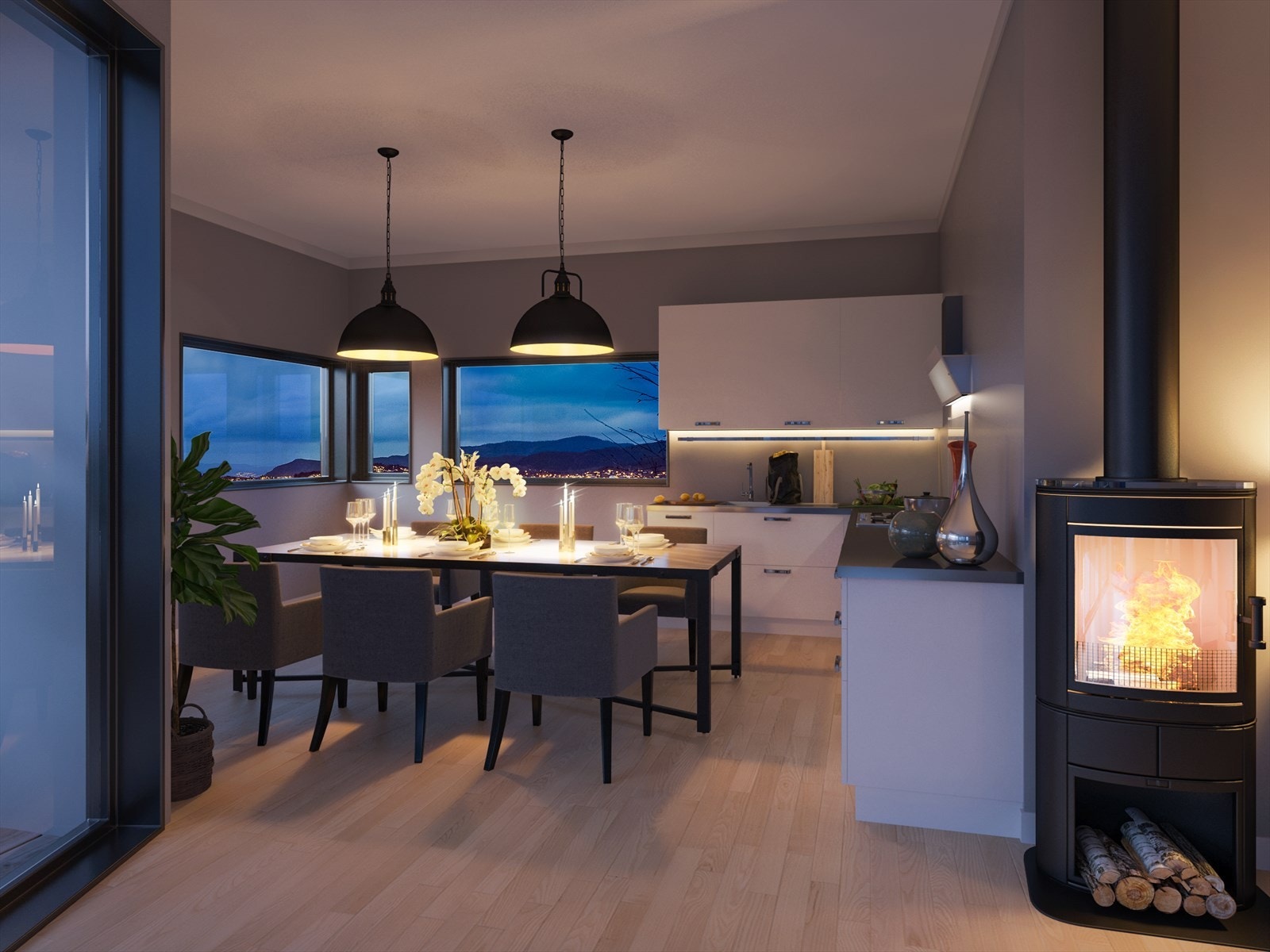 Illustrasjonsfoto av boliger som er godkjent i hht. byggetegninger vedlagt i salgsoppgaven Galleribilde