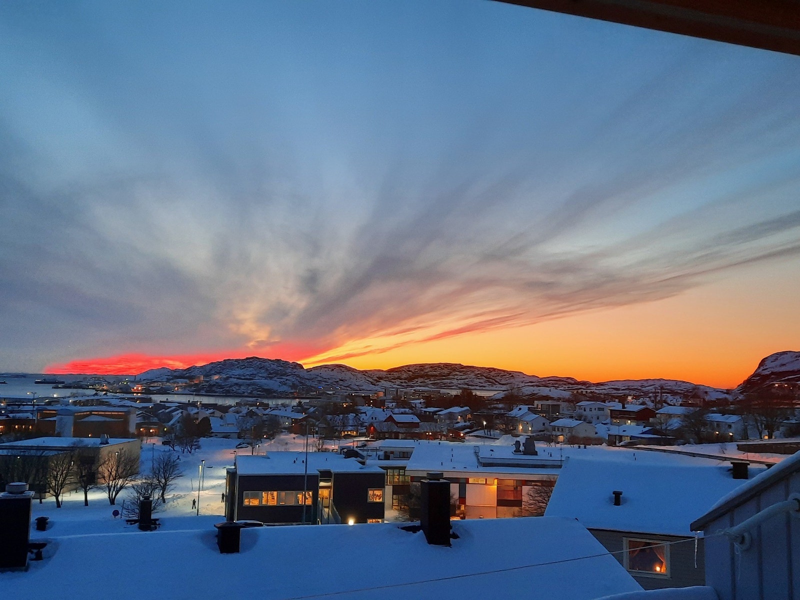 Vinterbilde tatt av selger. Galleribilde