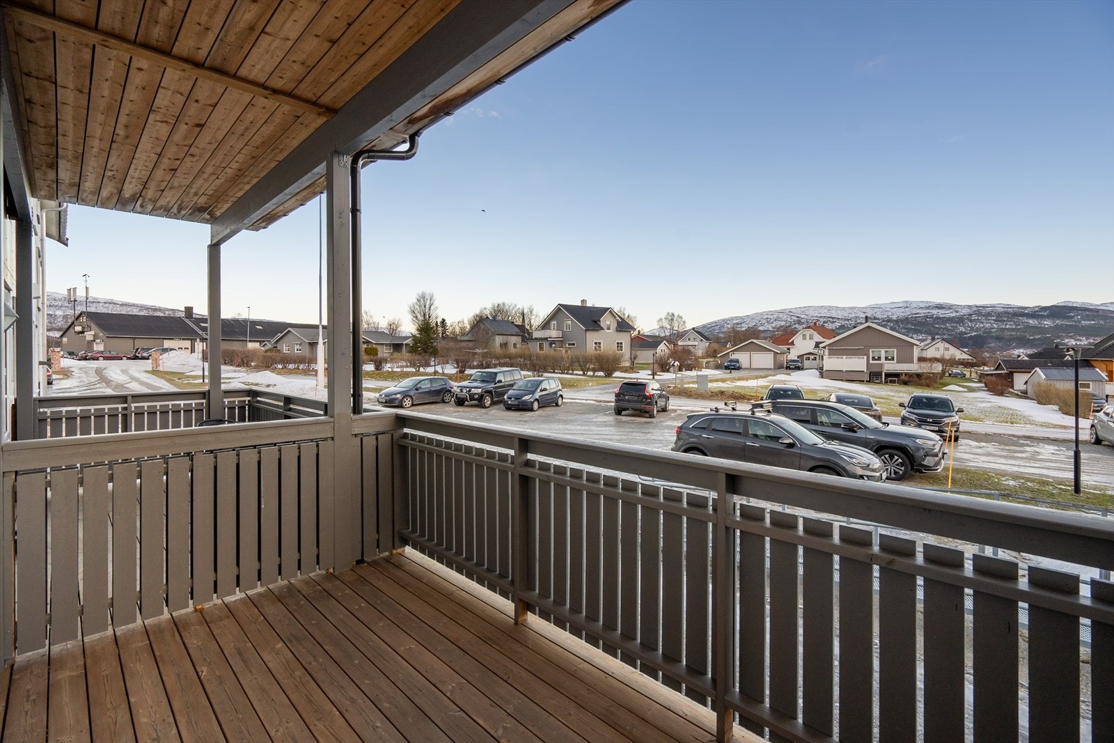 Romslig balkong på 8m². Galleribilde