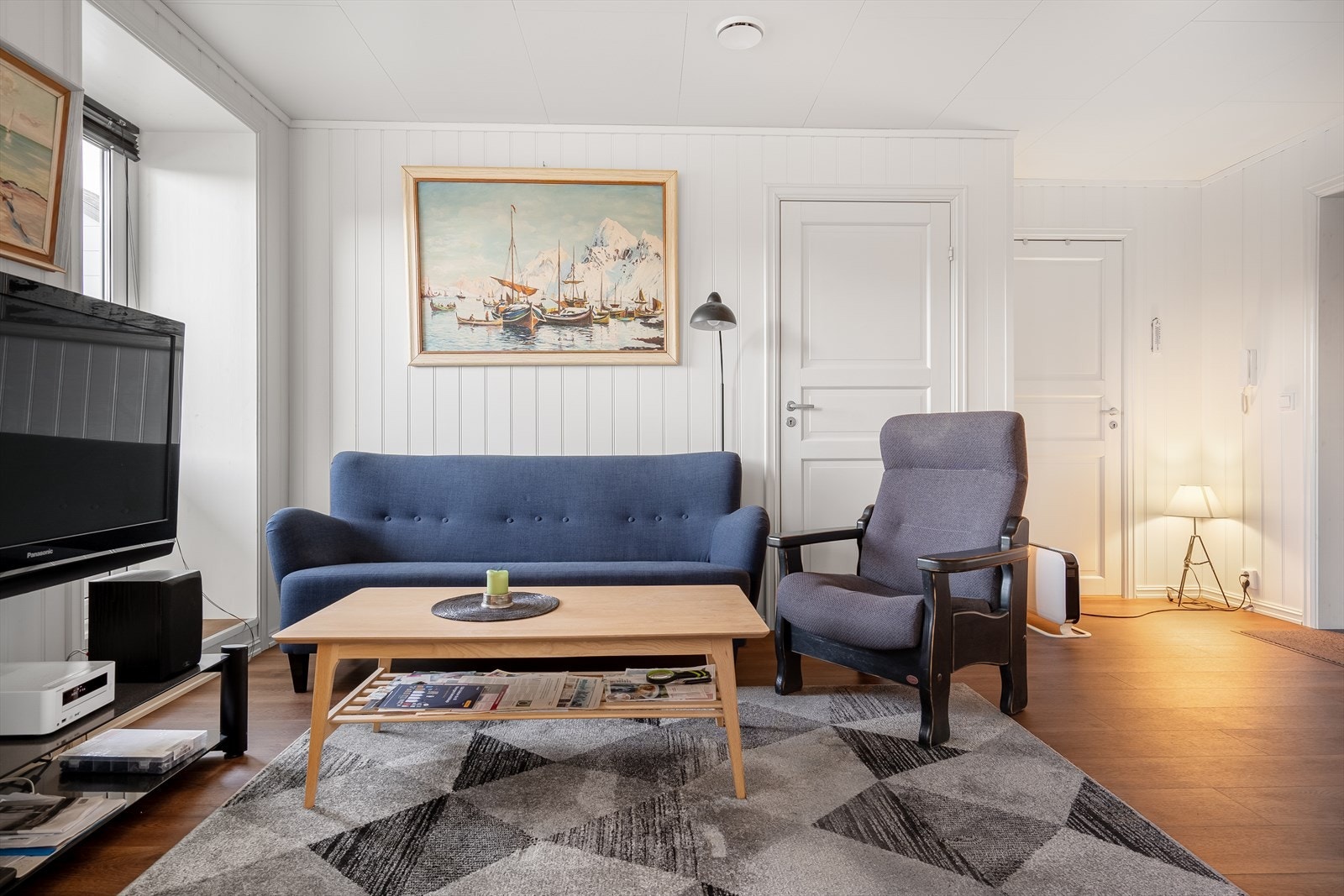Vannbåren varme i gulv og felleskostnadene inkluderer det meste! Galleribilde