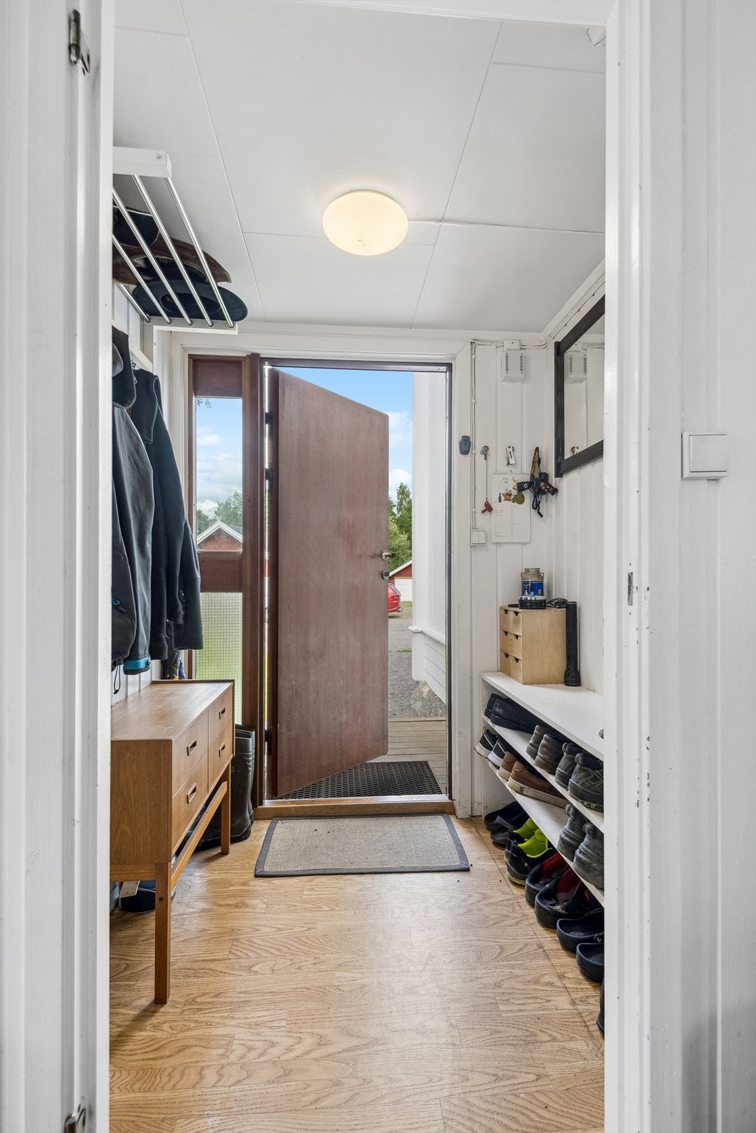 Entré som benyttes til første etasje. Galleribilde