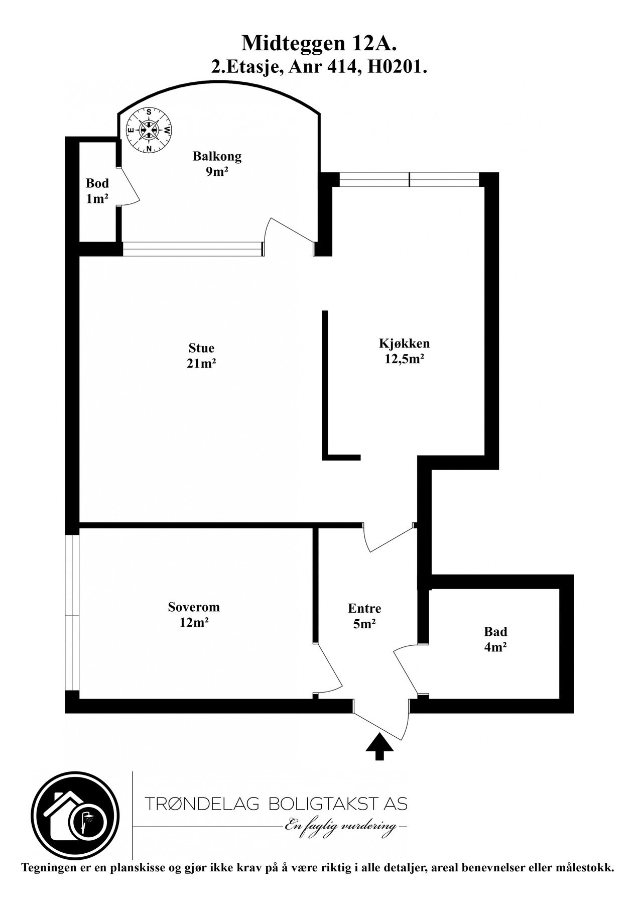 Planskisse. Galleribilde