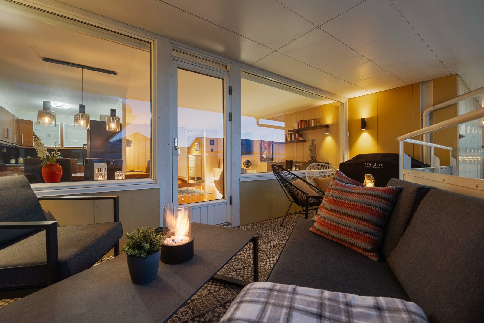 Leiligheten fremstår med en god standard og er lett å like med freshe fargevalg. Galleribilde