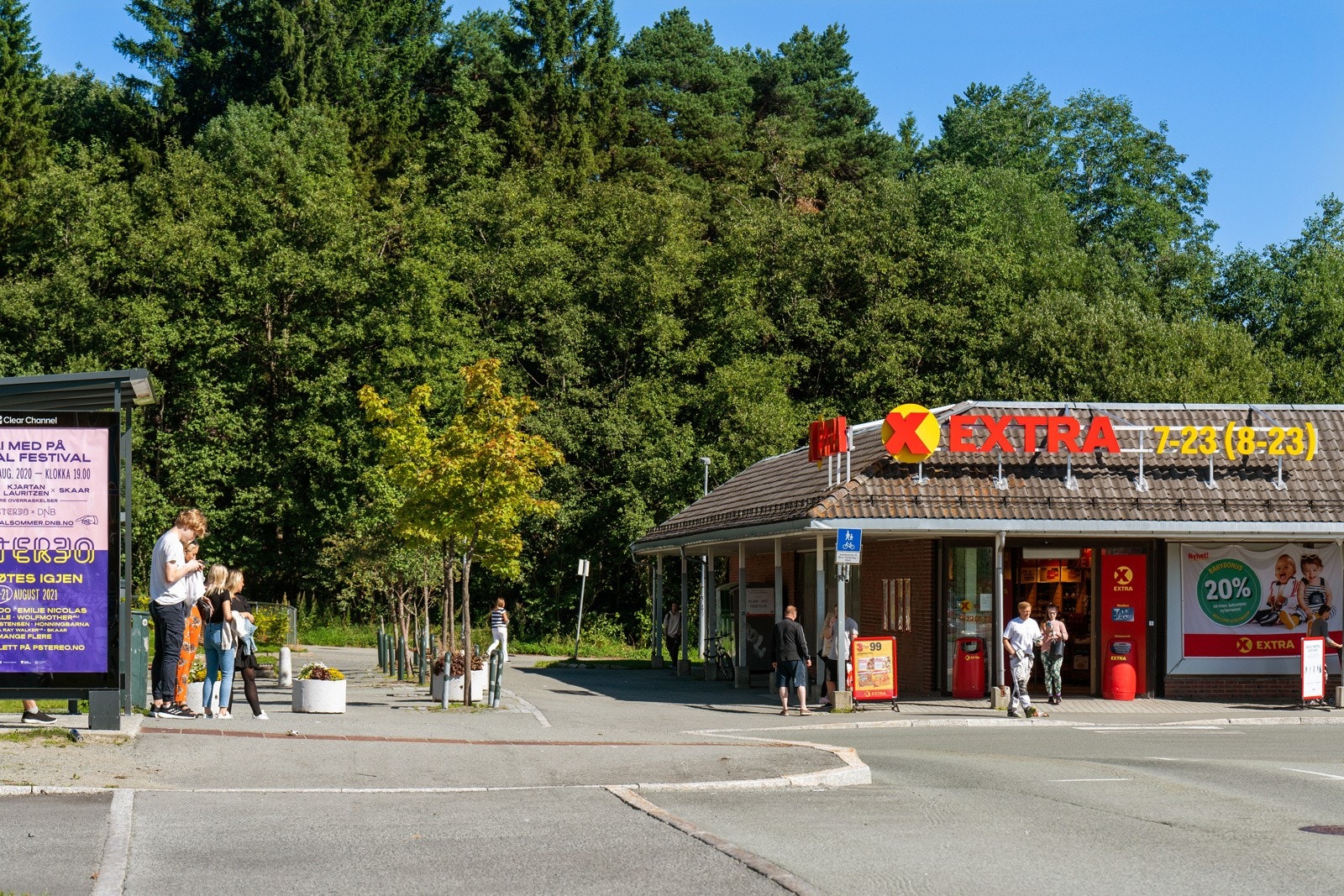 Blant annet Coop Extra Flatåsen, Europris og Rema1000 Flatåsen Galleribilde