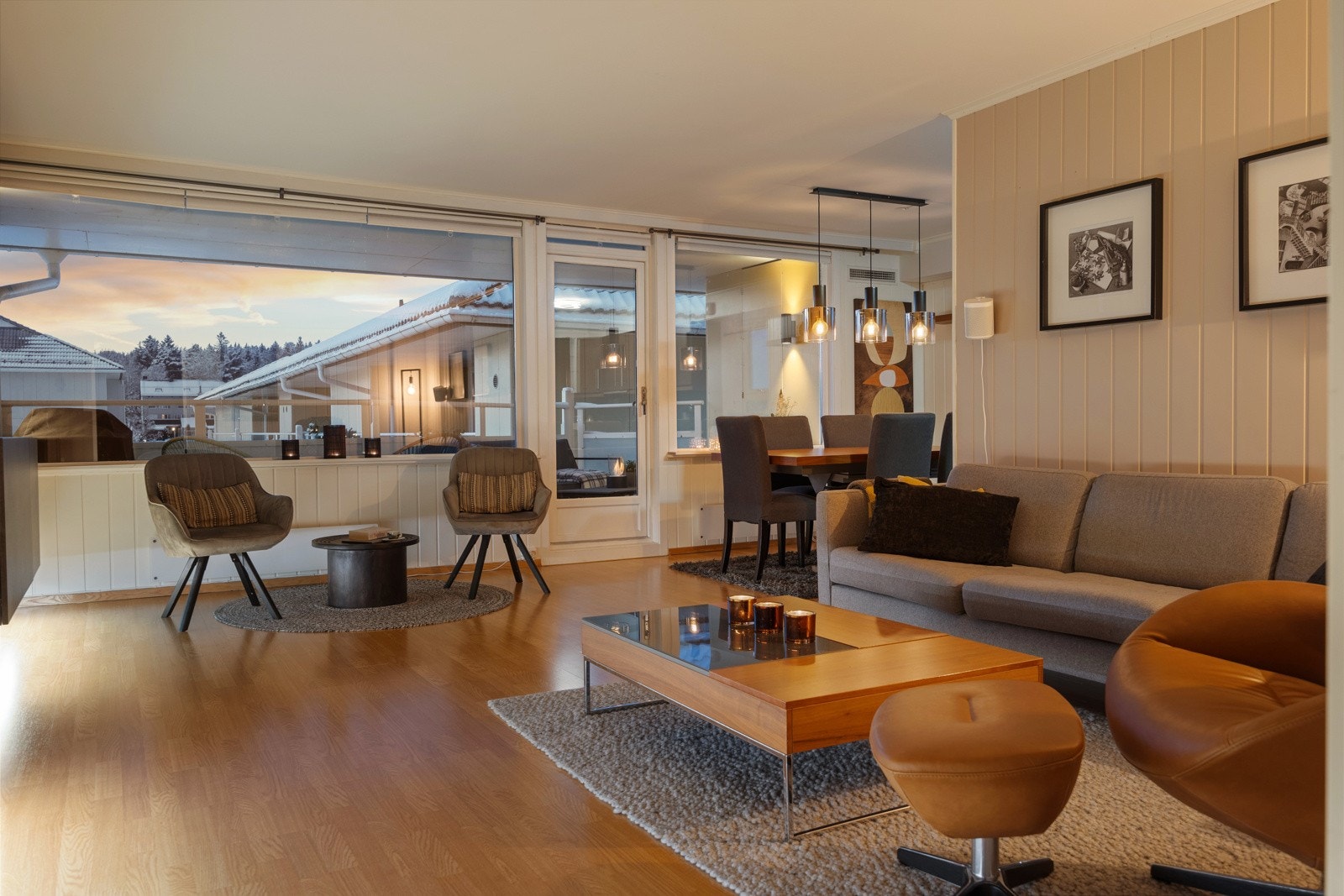 Proaktiv v/Kenneth Vårvik har gleden av å presentere denne meget lekre toppleiligheten på Flatåsen. Galleribilde