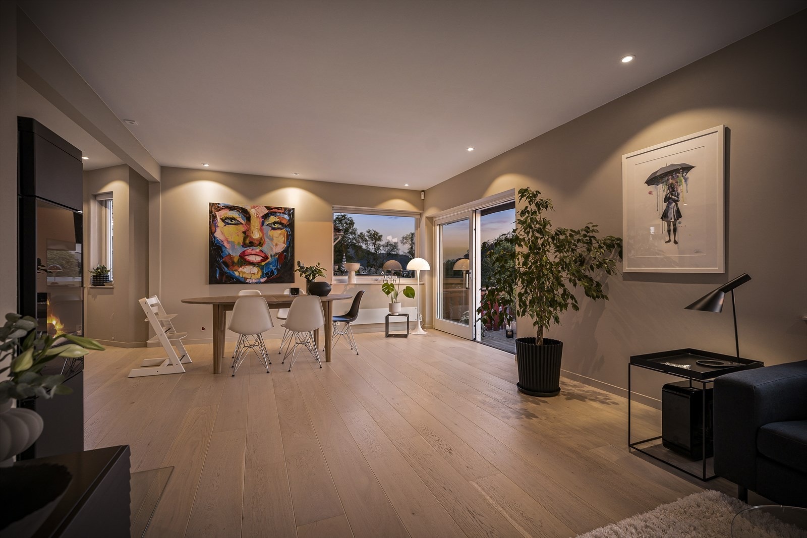 Herlig kveldsstemning! Galleribilde