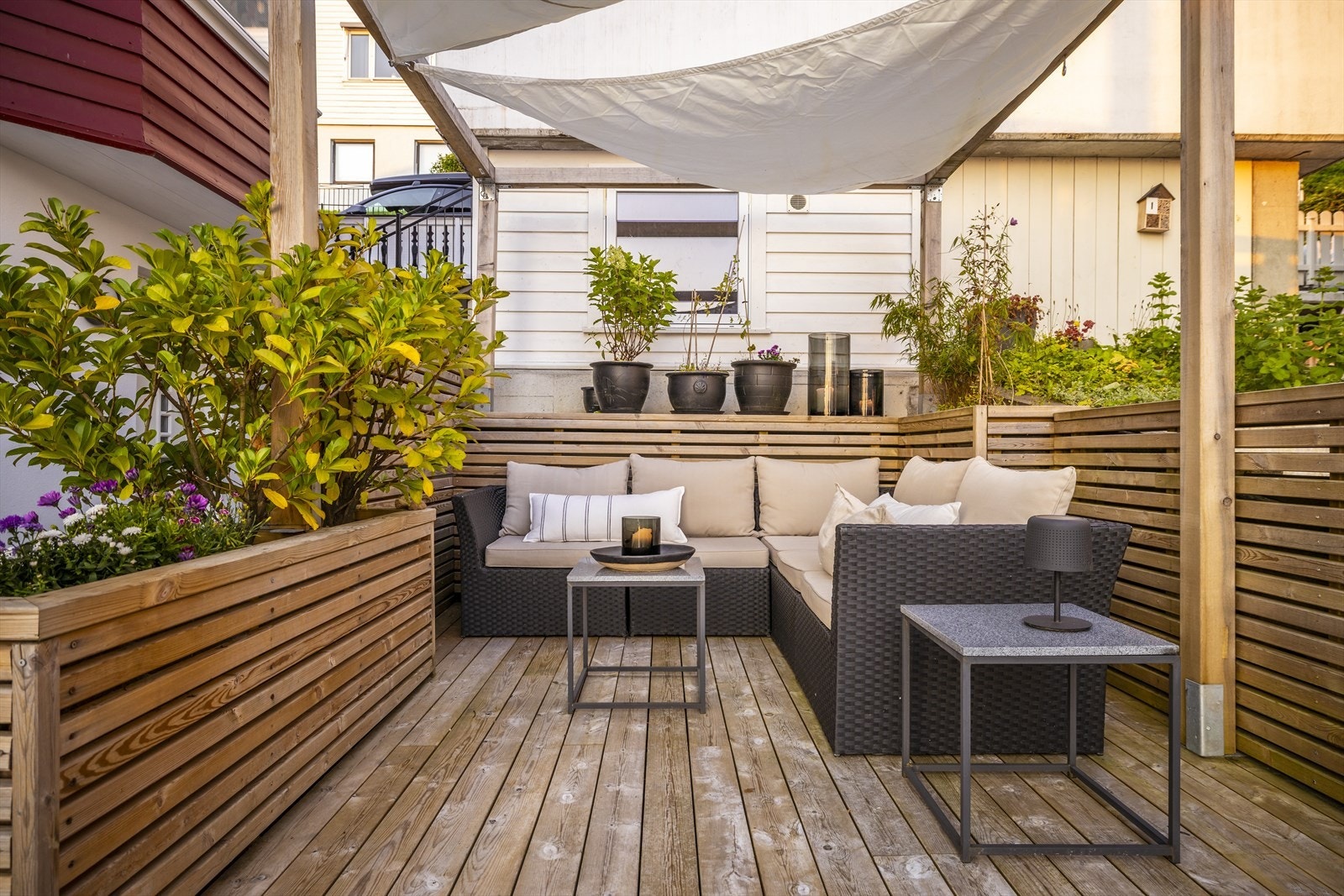 En uteplass man garantert vil få mye glede av! Galleribilde