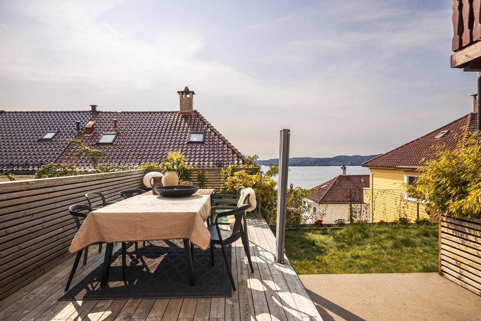 Uteplassen er på ca. 31 m². Galleribilde