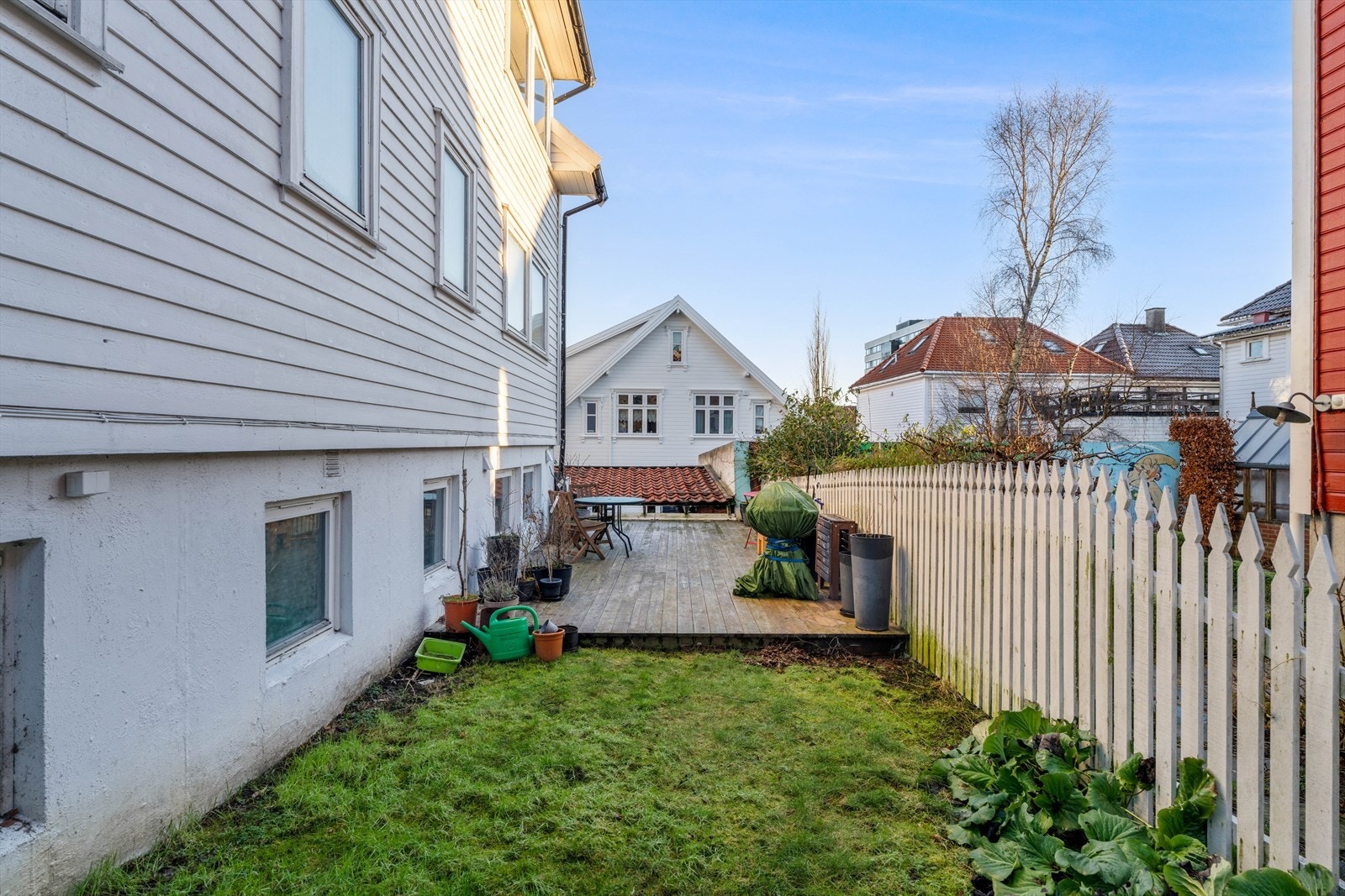 Felles hage og terrasse Galleribilde