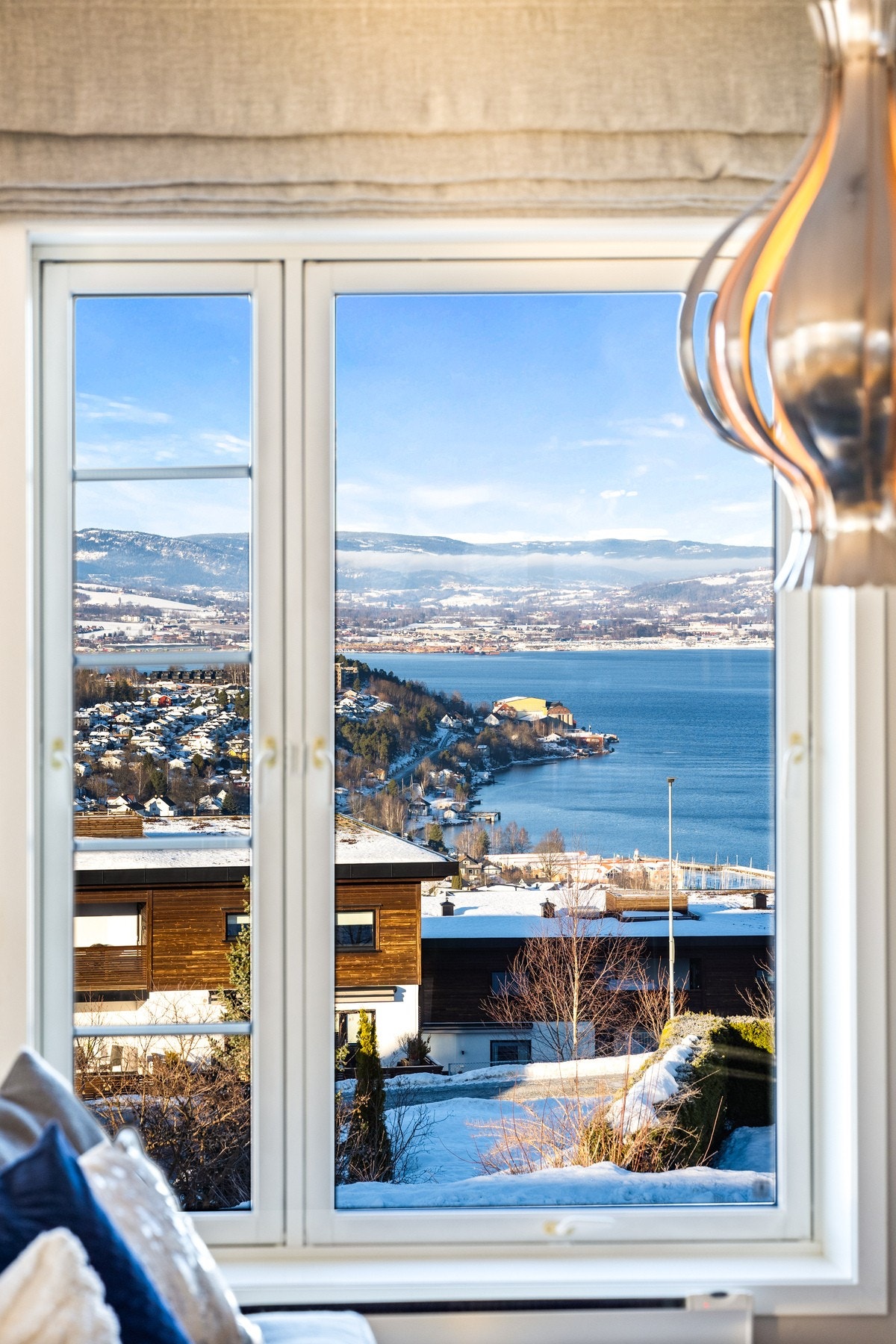 Utsikten fra stuen Galleribilde