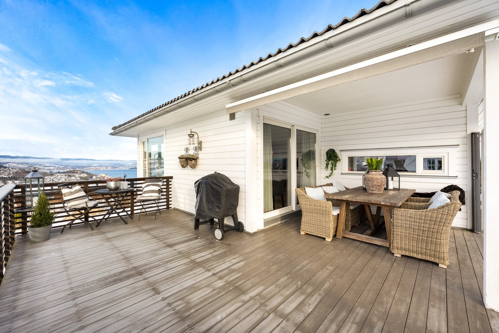 Fra terrassen Galleribilde