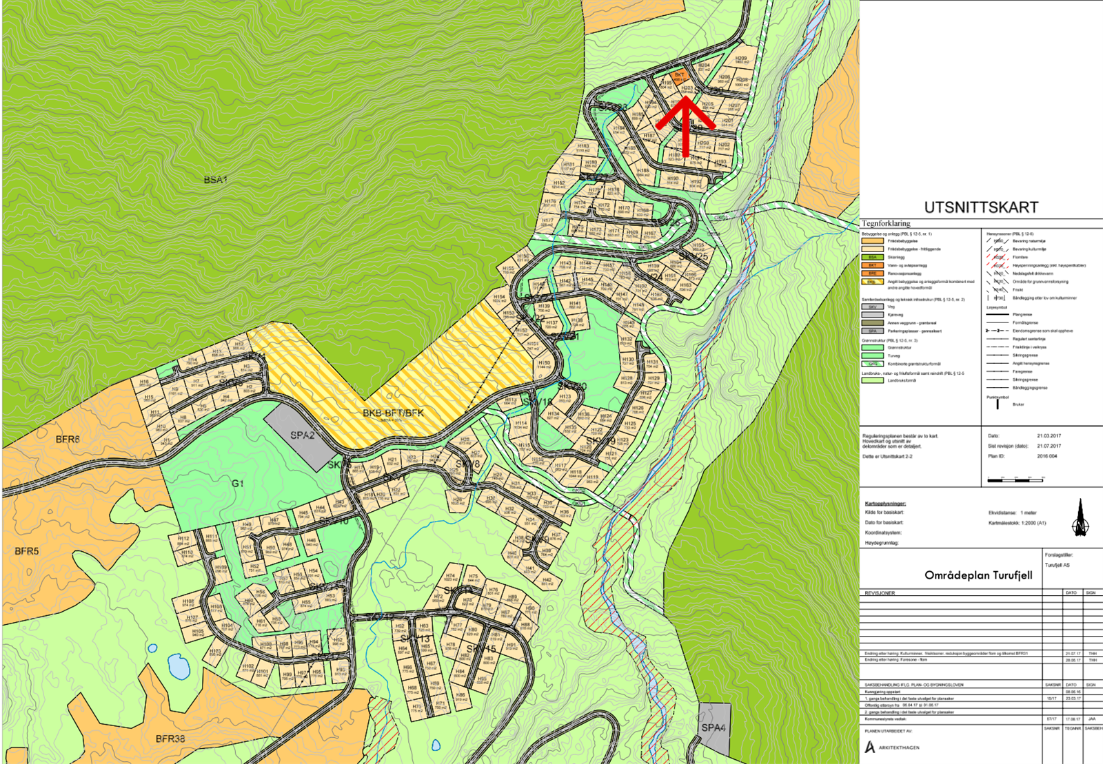 Se rød pil for beliggenhet Galleribilde