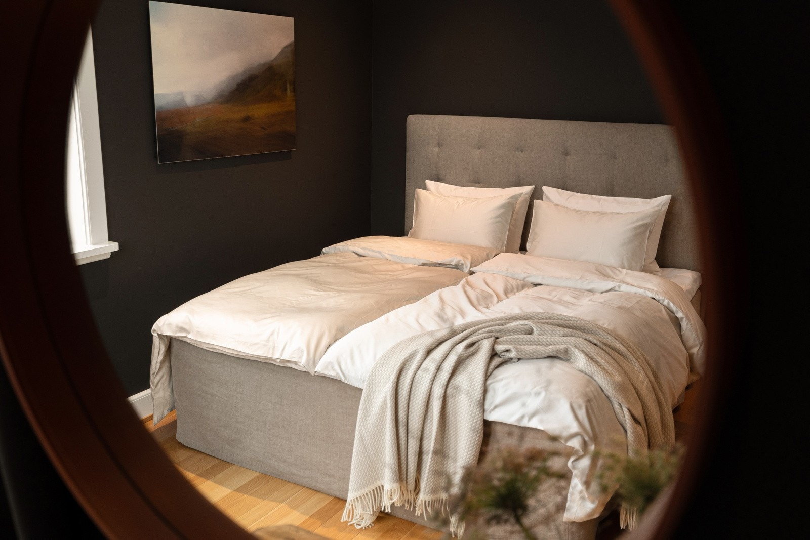 Et lunt og behagelig soverom hvor en god natts søvn kan nytes. Galleribilde