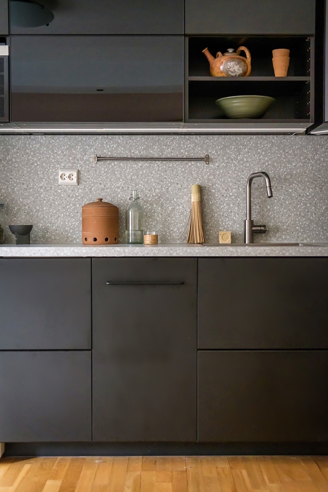 Det er montert komfyrvakt og automatisk vannstopper Galleribilde