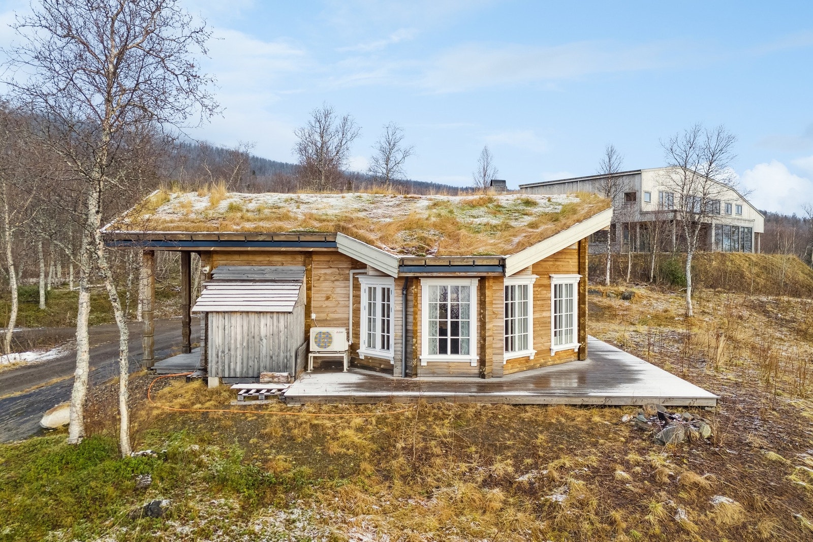 Det er meget gode solforhold på Orrhaugen Galleribilde