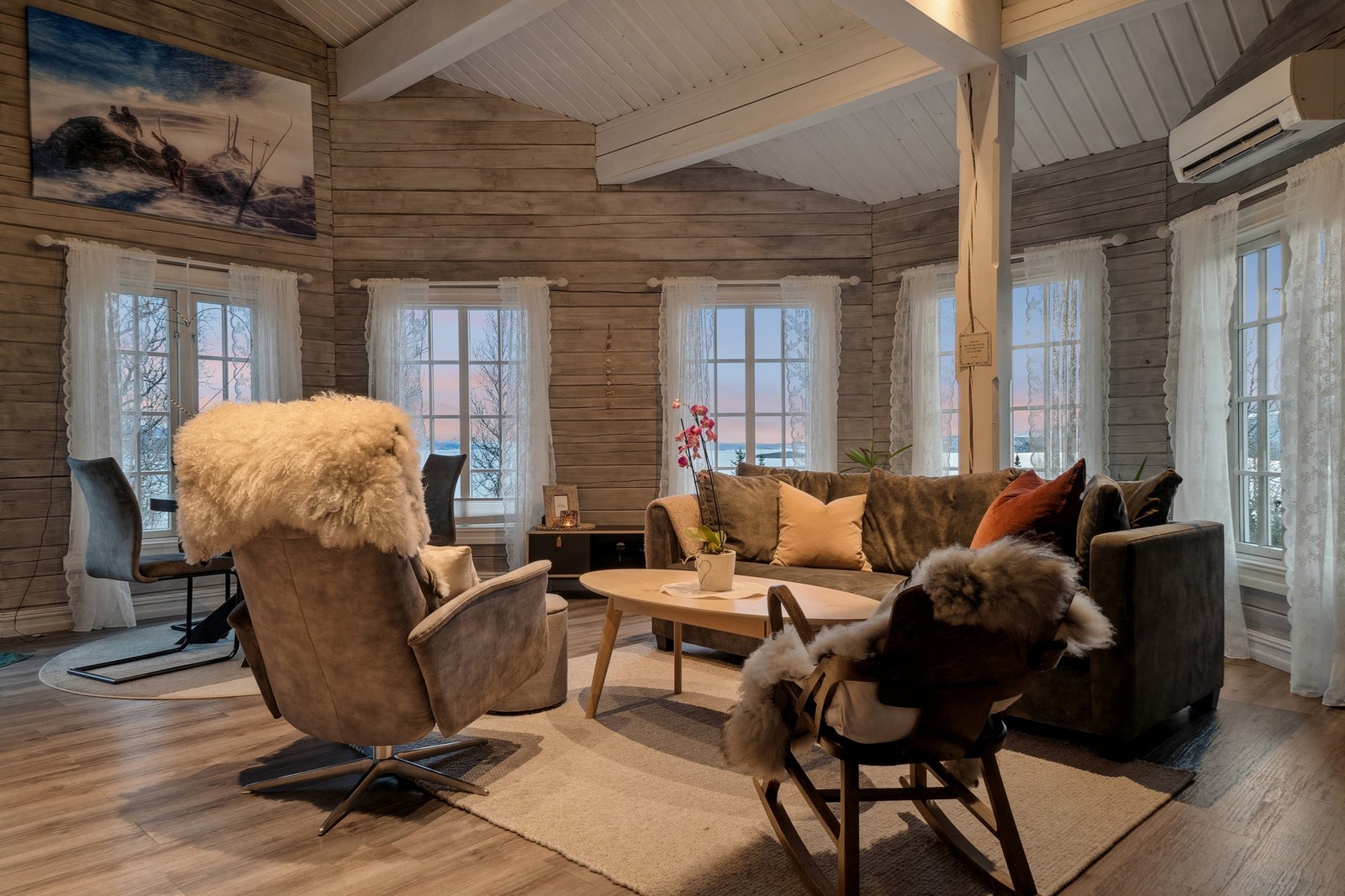 Her kan man virkelig kose seg en høstkveld! Galleribilde