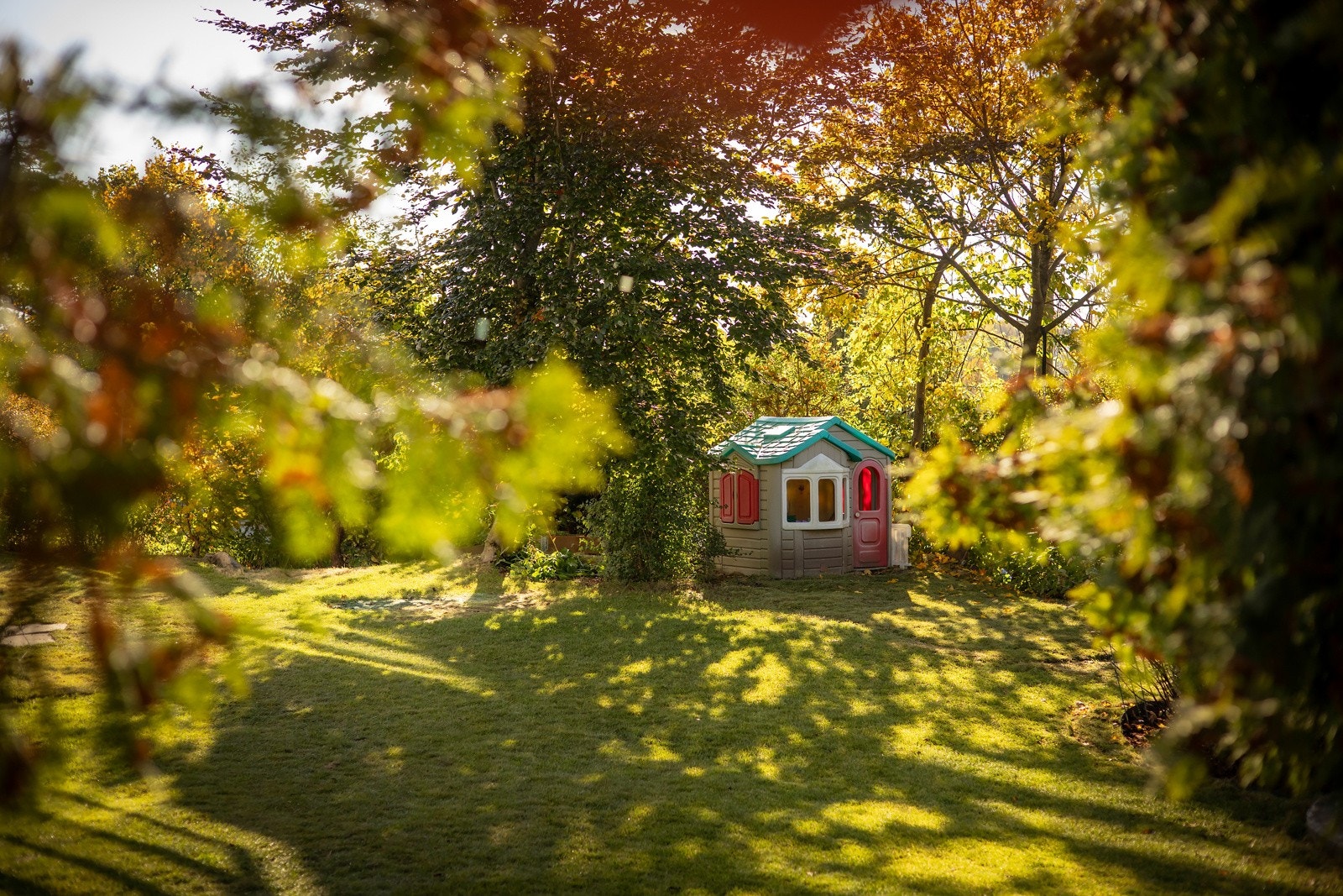 Hage som innbyr til lek og morro for hele familien. Galleribilde