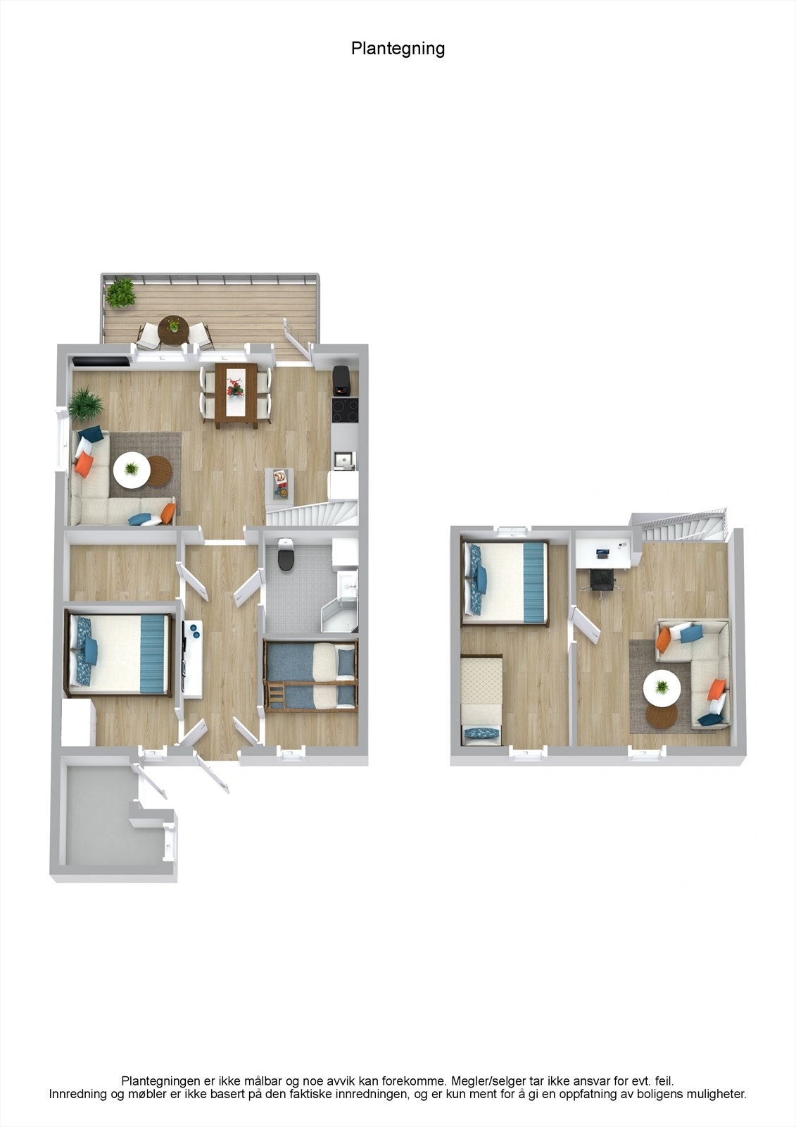 Planskisse 3D Galleribilde