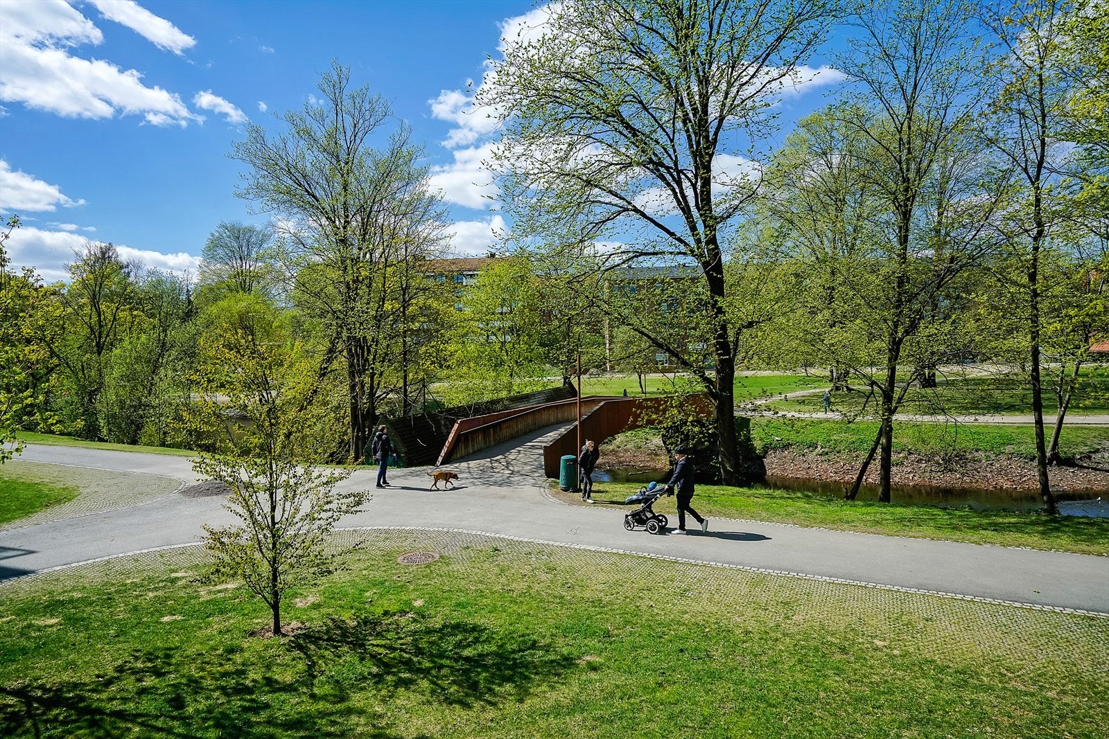 Nærhet til flotte turmuligheter i de omkringliggende parker og langs idylliske Akerselva. Galleribilde