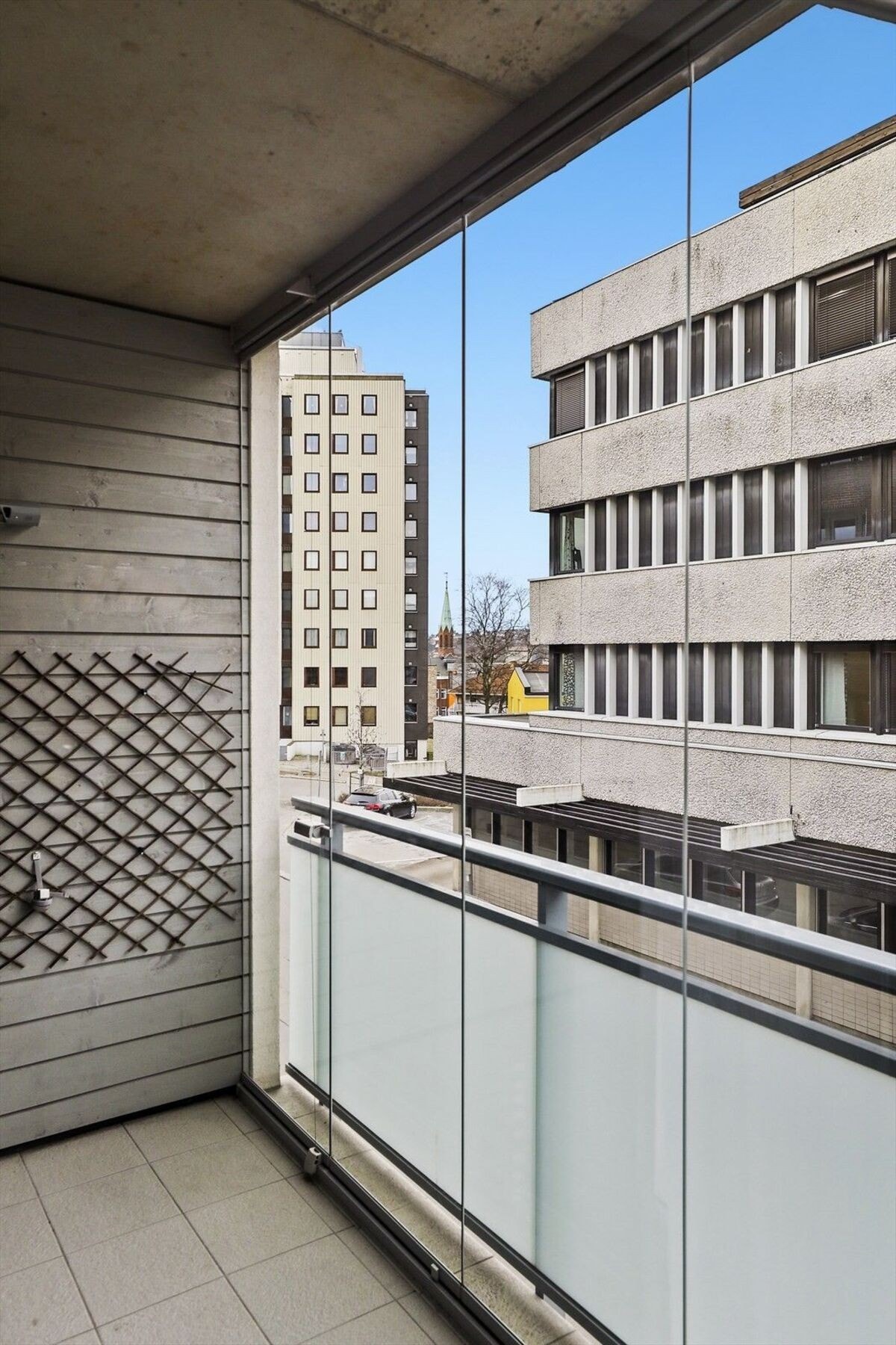 Utsikt over byen. Galleribilde