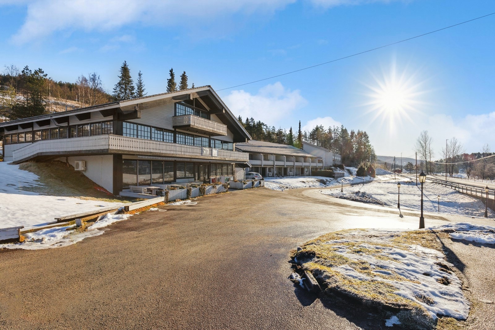 Leiligheten ligger like ved Eiken feriesenter. Galleribilde