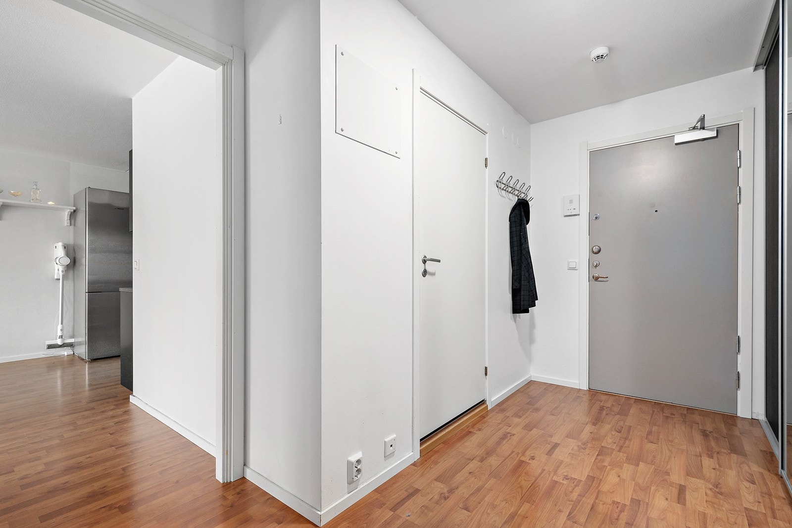 Entréen fungerer som et bindeledd til de øvrige rommene Galleribilde