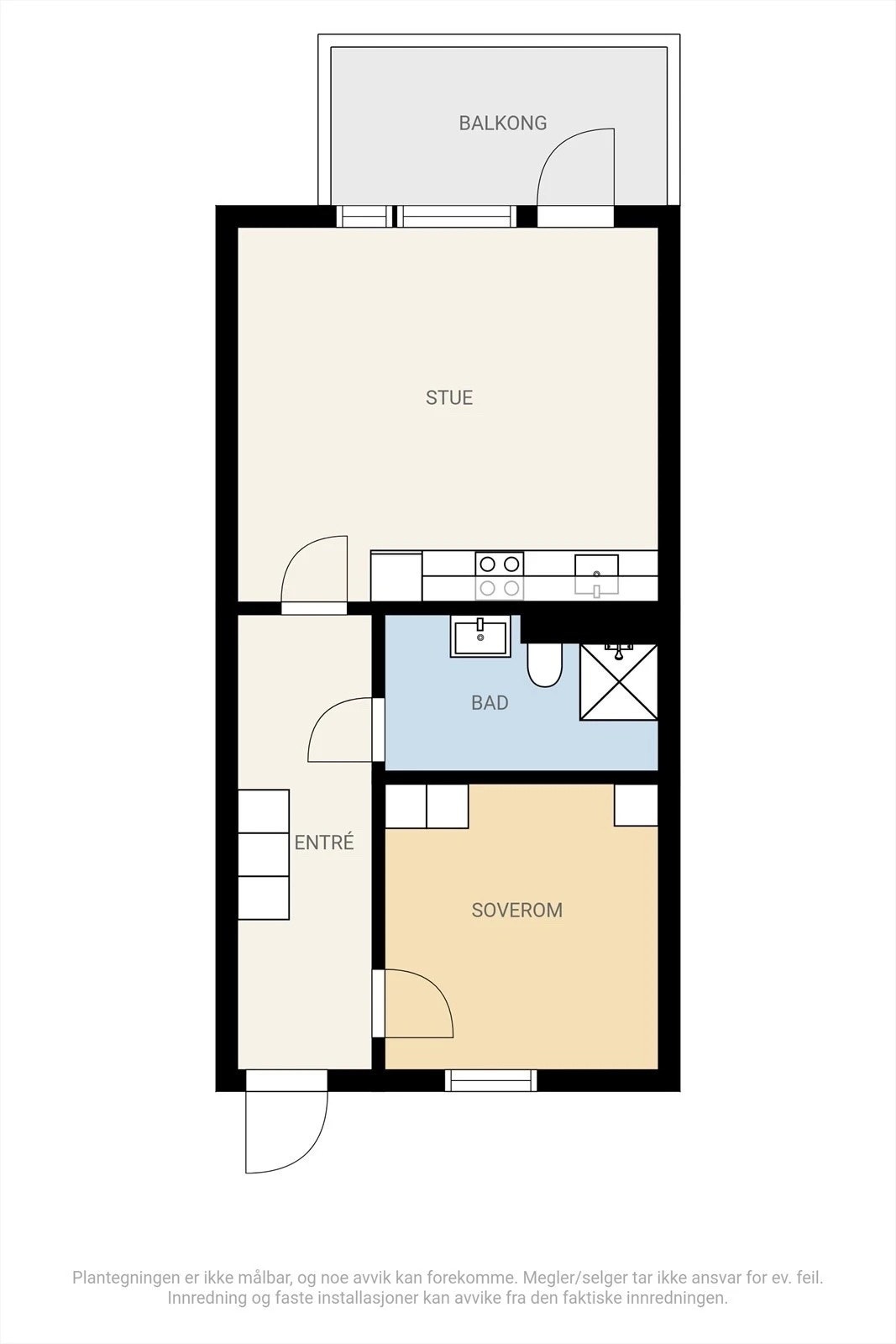 Plantegning. Galleribilde