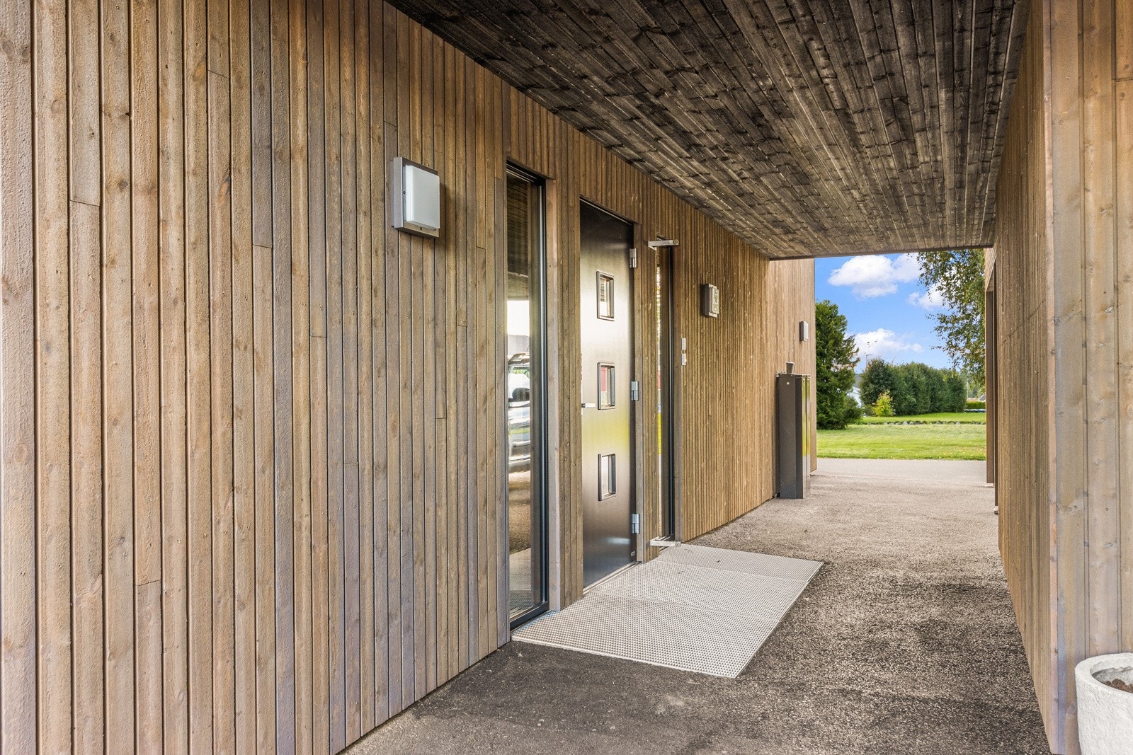 Inngangsparti Galleribilde