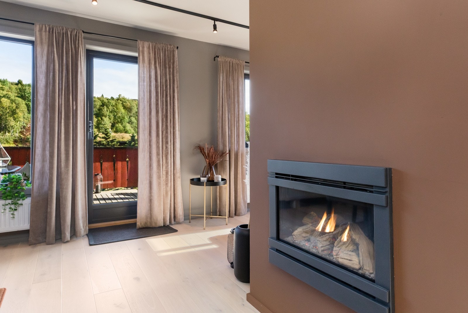 Gasspeis som gir en hyggelig stemning og god atmosfære i rommet. Galleribilde