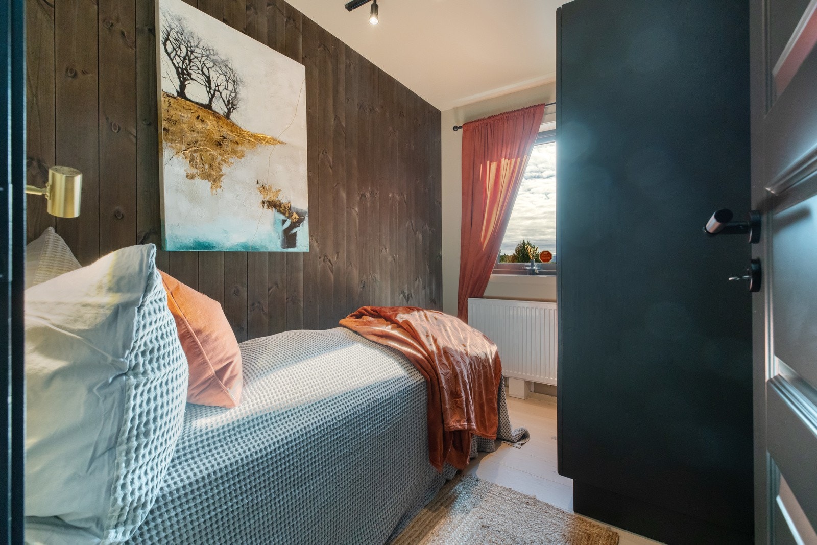 Dette rommet med plass til enkeltseng. Galleribilde