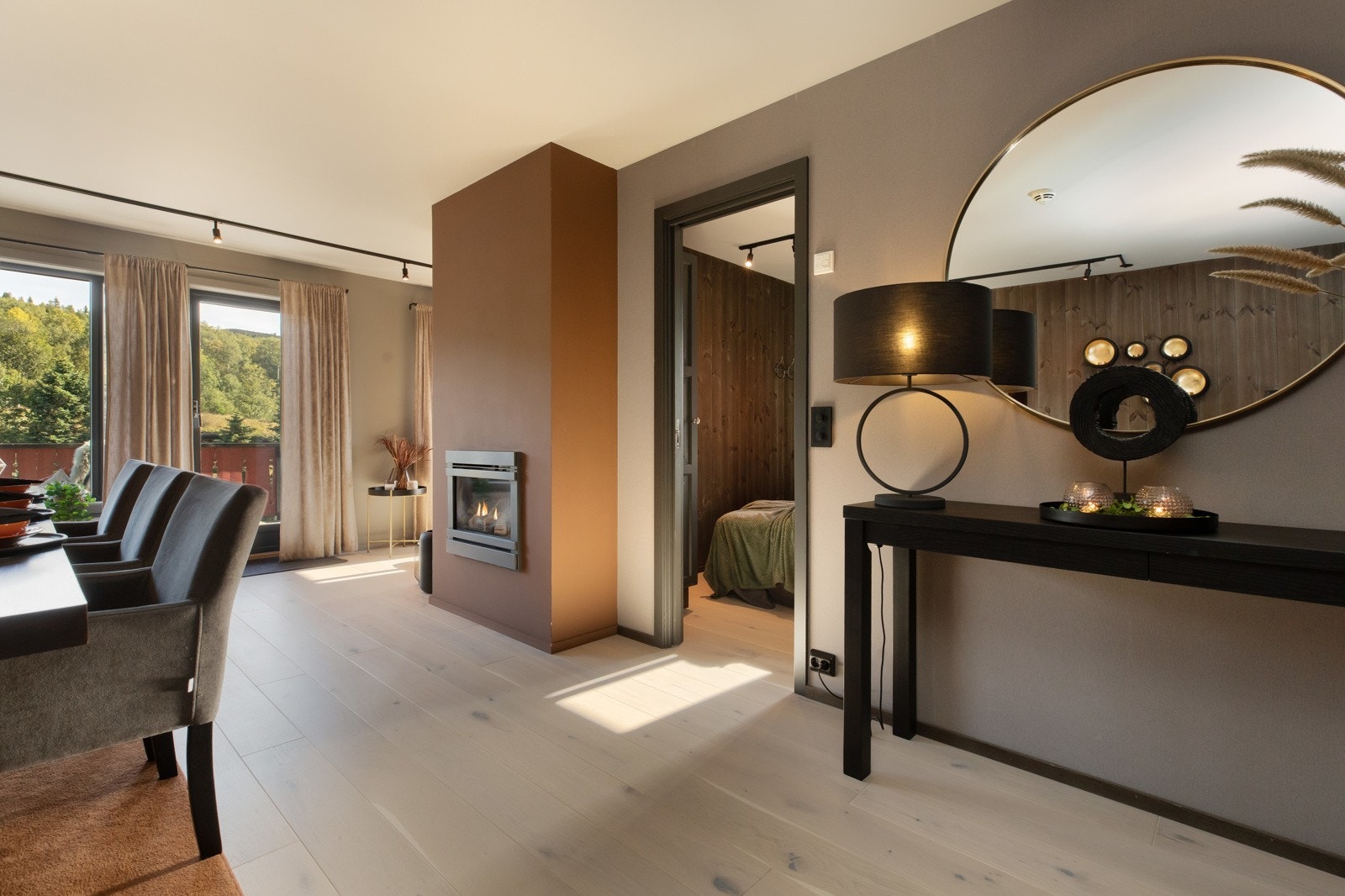 Interiørvalg i stilig uttrykk Galleribilde