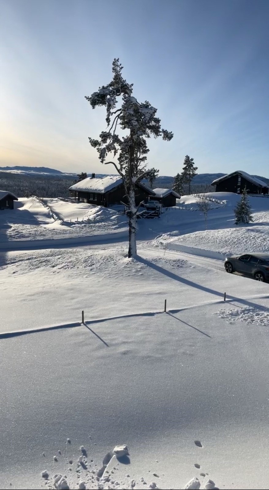 Fra hyttetak mot sør-vest Galleribilde