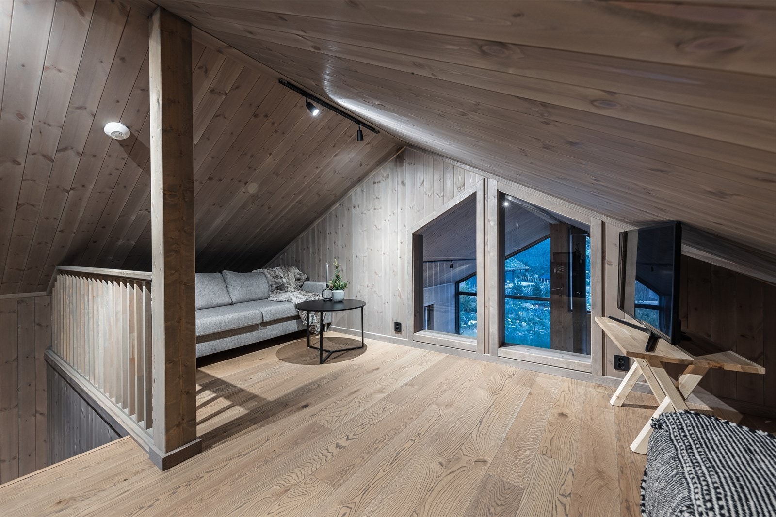 Praktisk TV-stue på hemsen Galleribilde