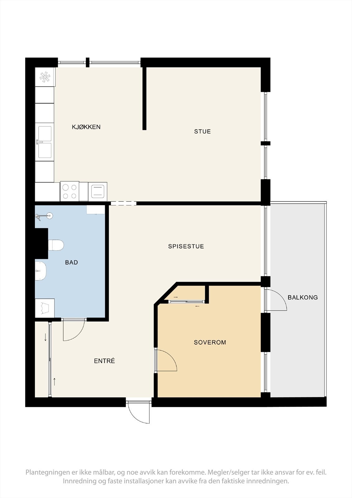 Plantegning. Galleribilde