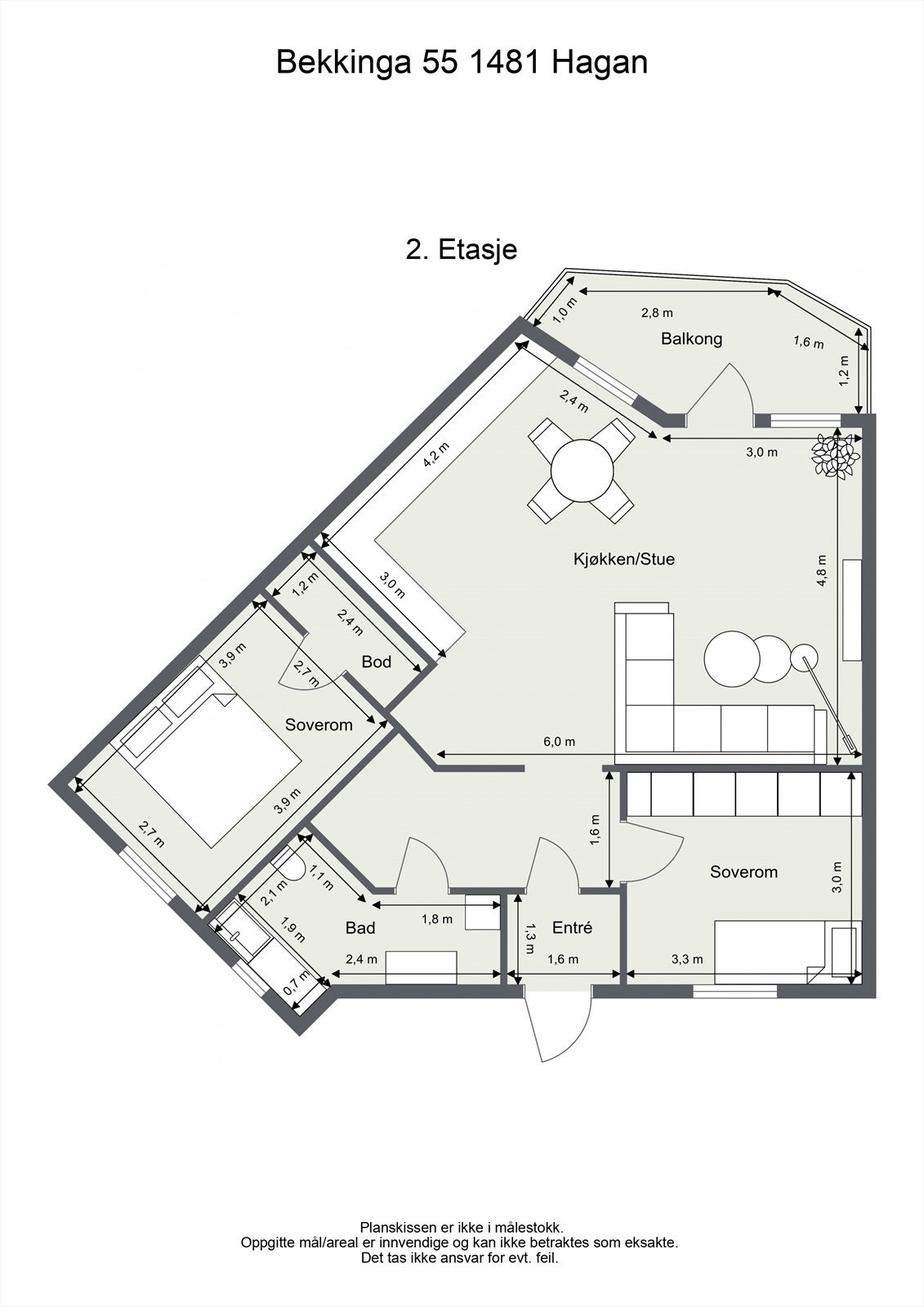 Plantegning. Galleribilde