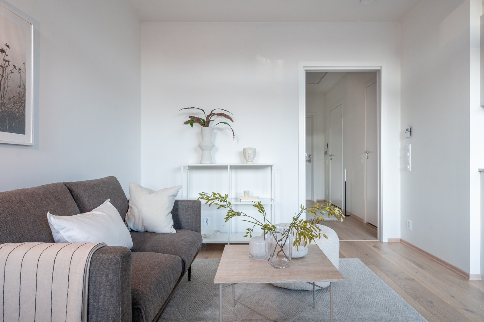 Leilighetens planløsning er smart og inneholder alt du trenger for en enklere hverdag. Galleribilde