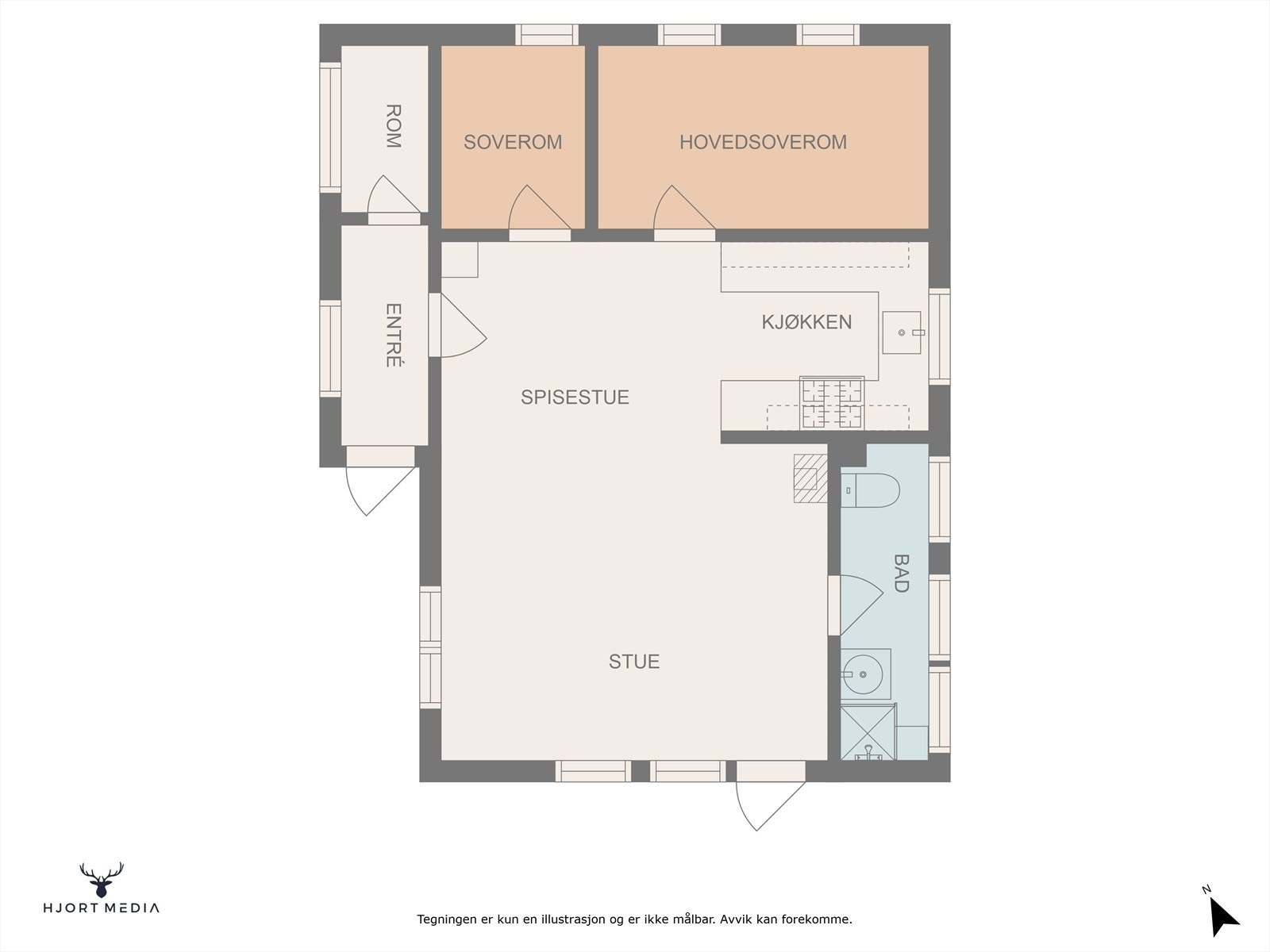 Plantegning. Galleribilde