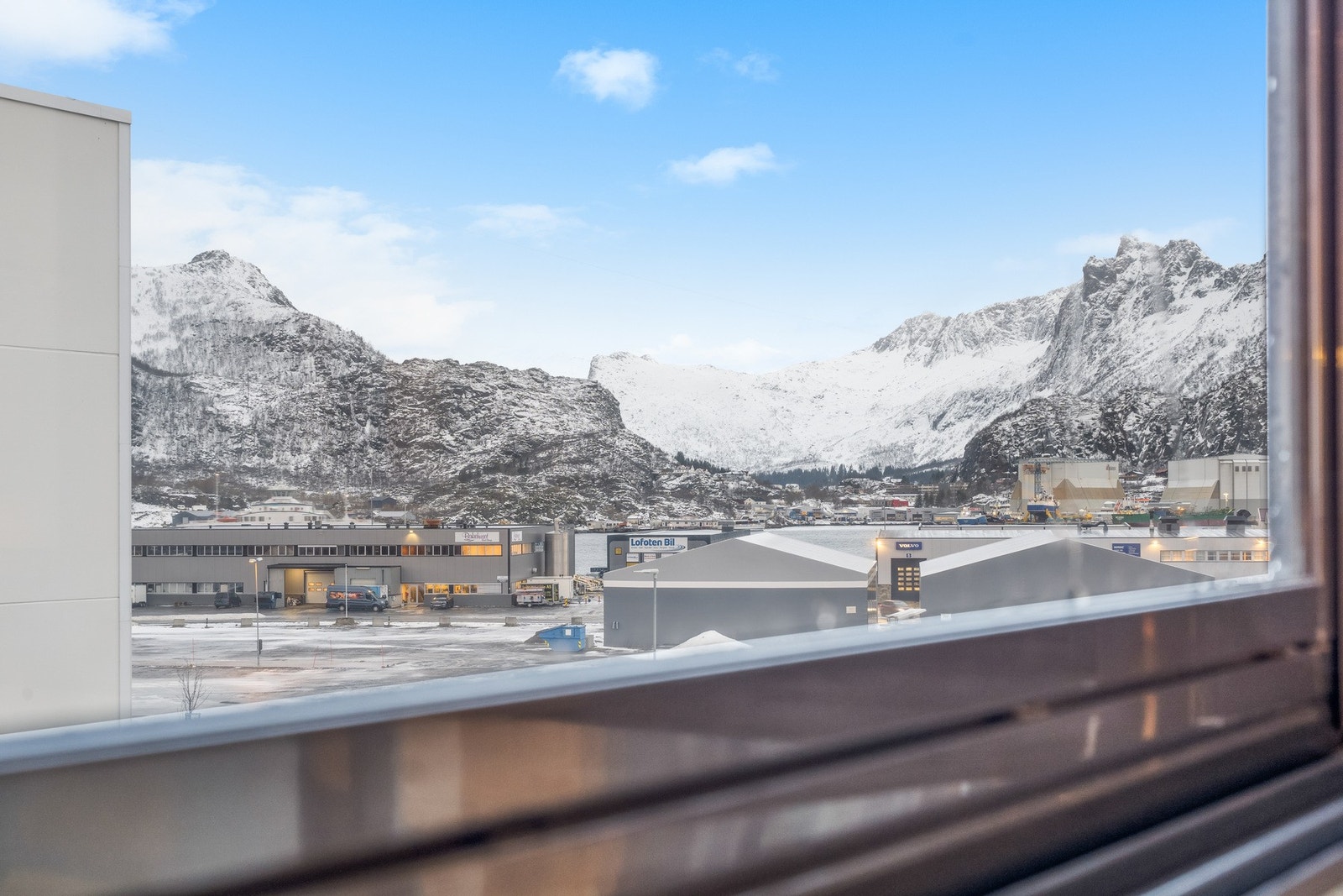 Utsikt fra balkongen. Galleribilde