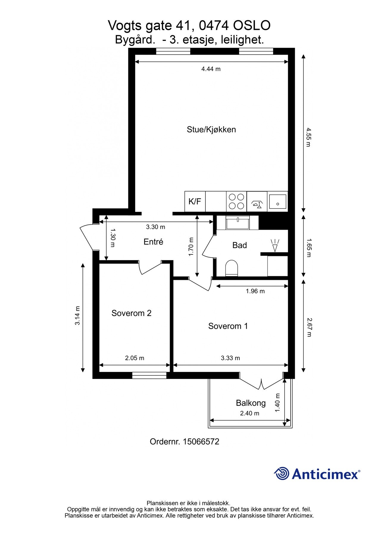 Plantegning. Galleribilde