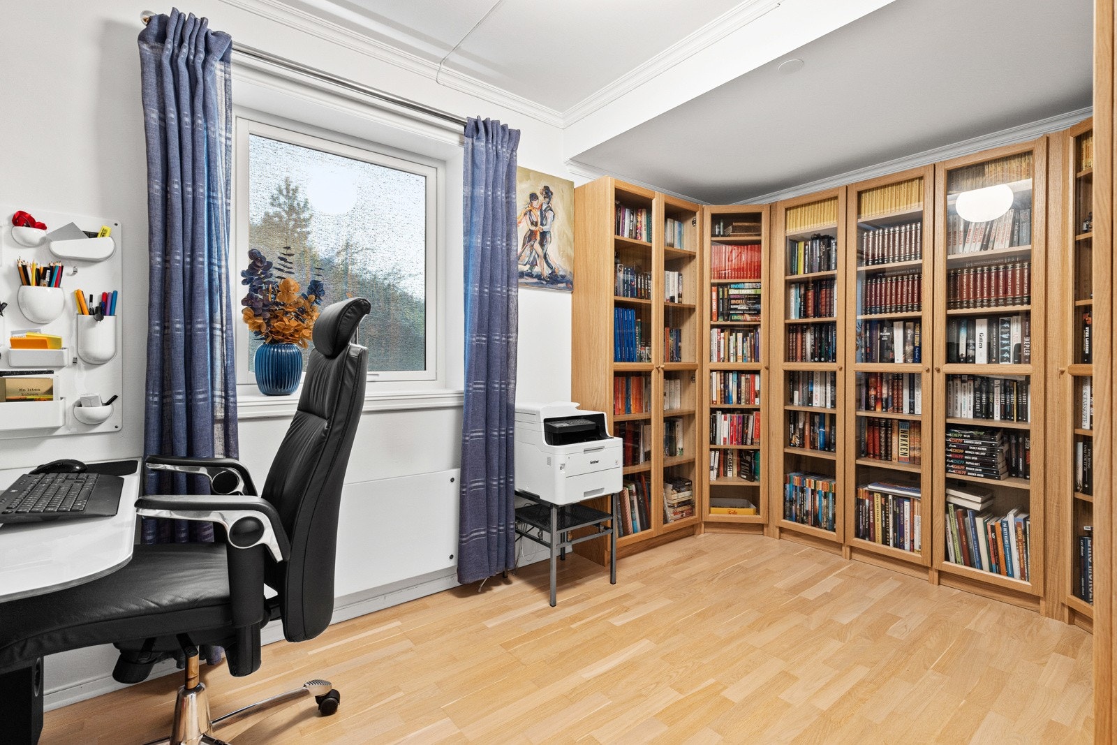 Soverommene innredes enkelt etter familiens behov og ønsker. Galleribilde