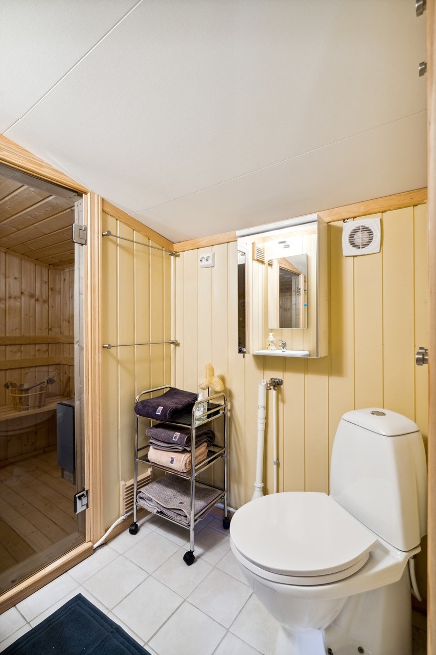 Bad med badstue. Galleribilde