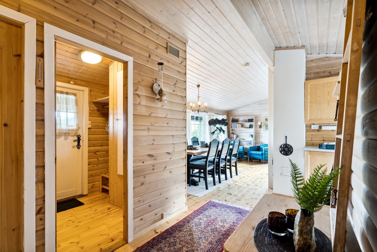 Inngangsparti / vindfang. Galleribilde