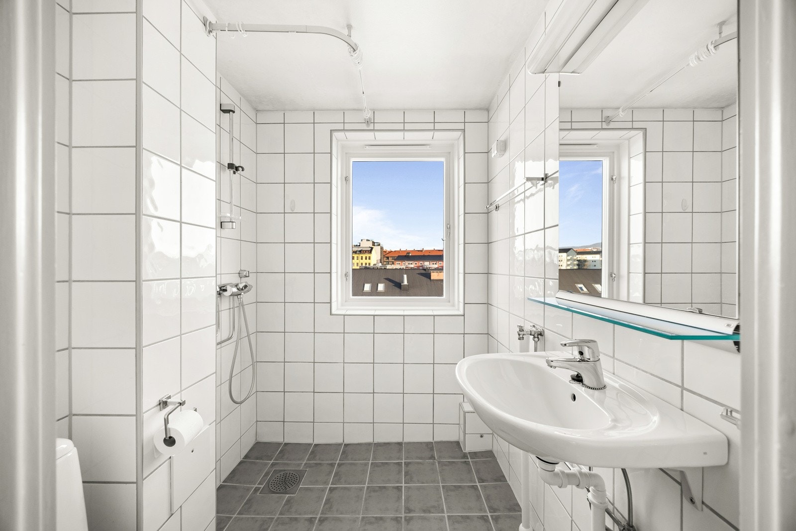 Badene ble rehabilitert i regi av borettslaget i 2005. Galleribilde