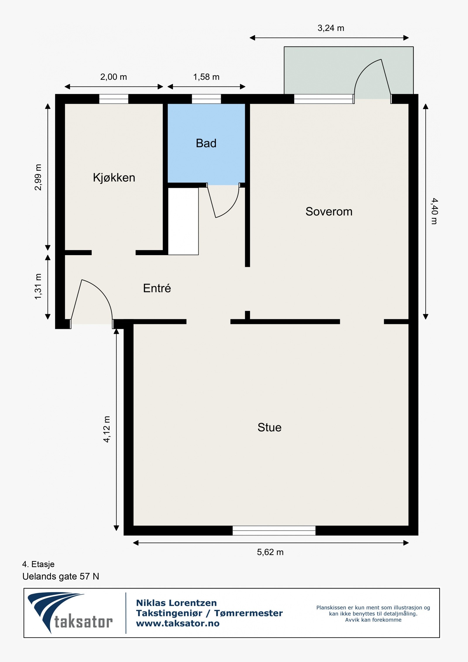 Boligen har en god planløsning med store rom. Galleribilde